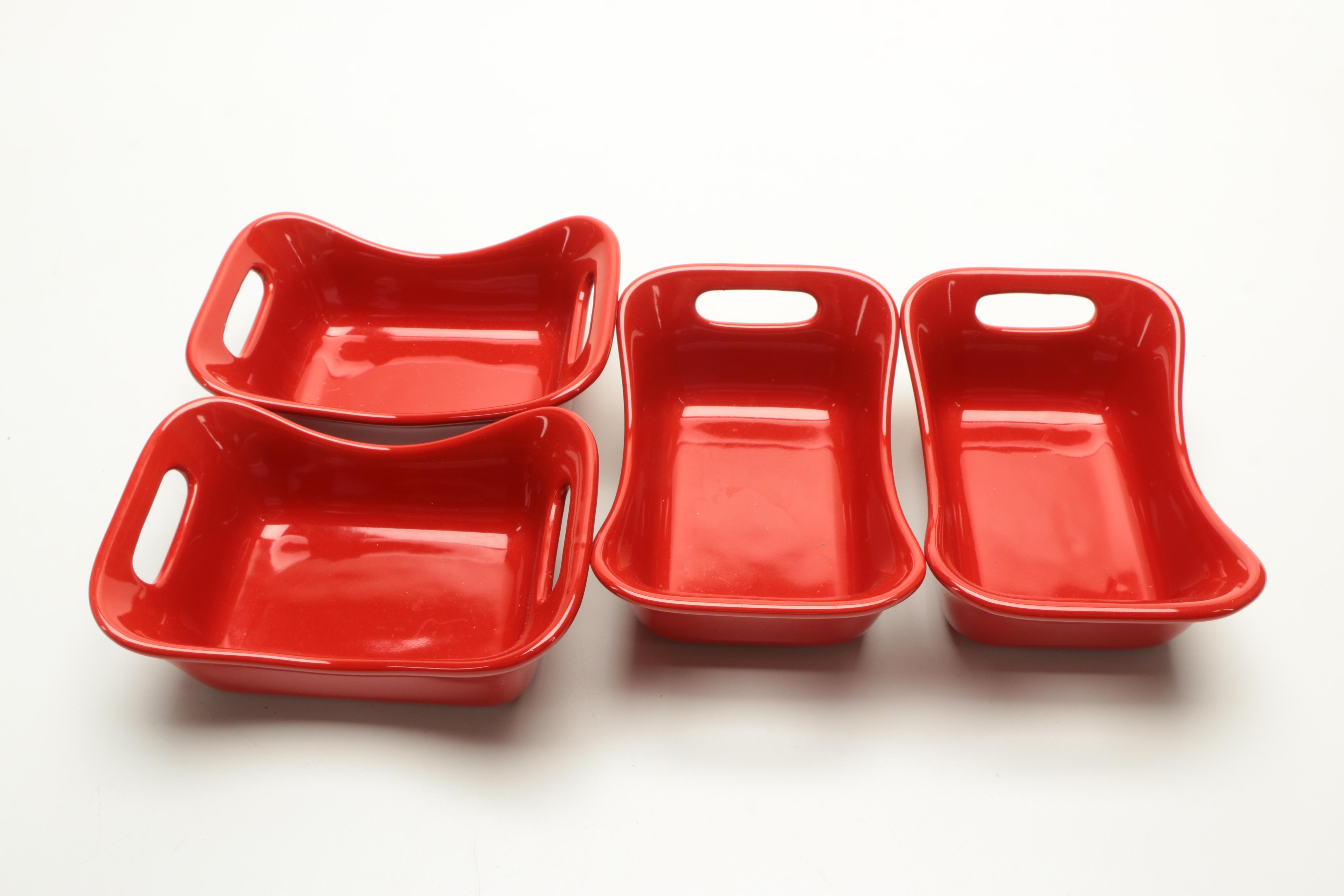 Rachael Ray Modernist Stoneware Casserole and Au Gratin Dishes