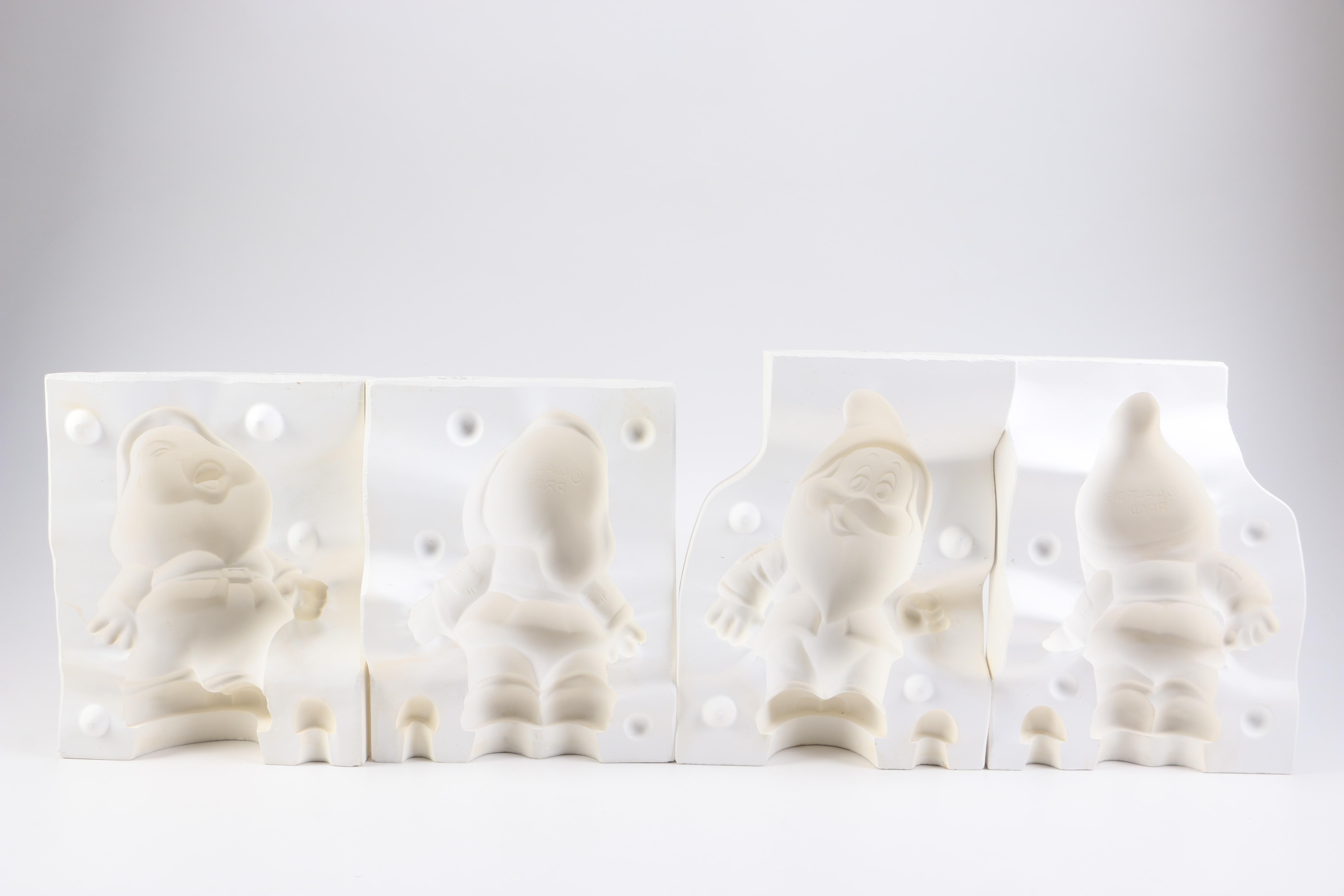 Set of Walt Disney Production Plaster Molds