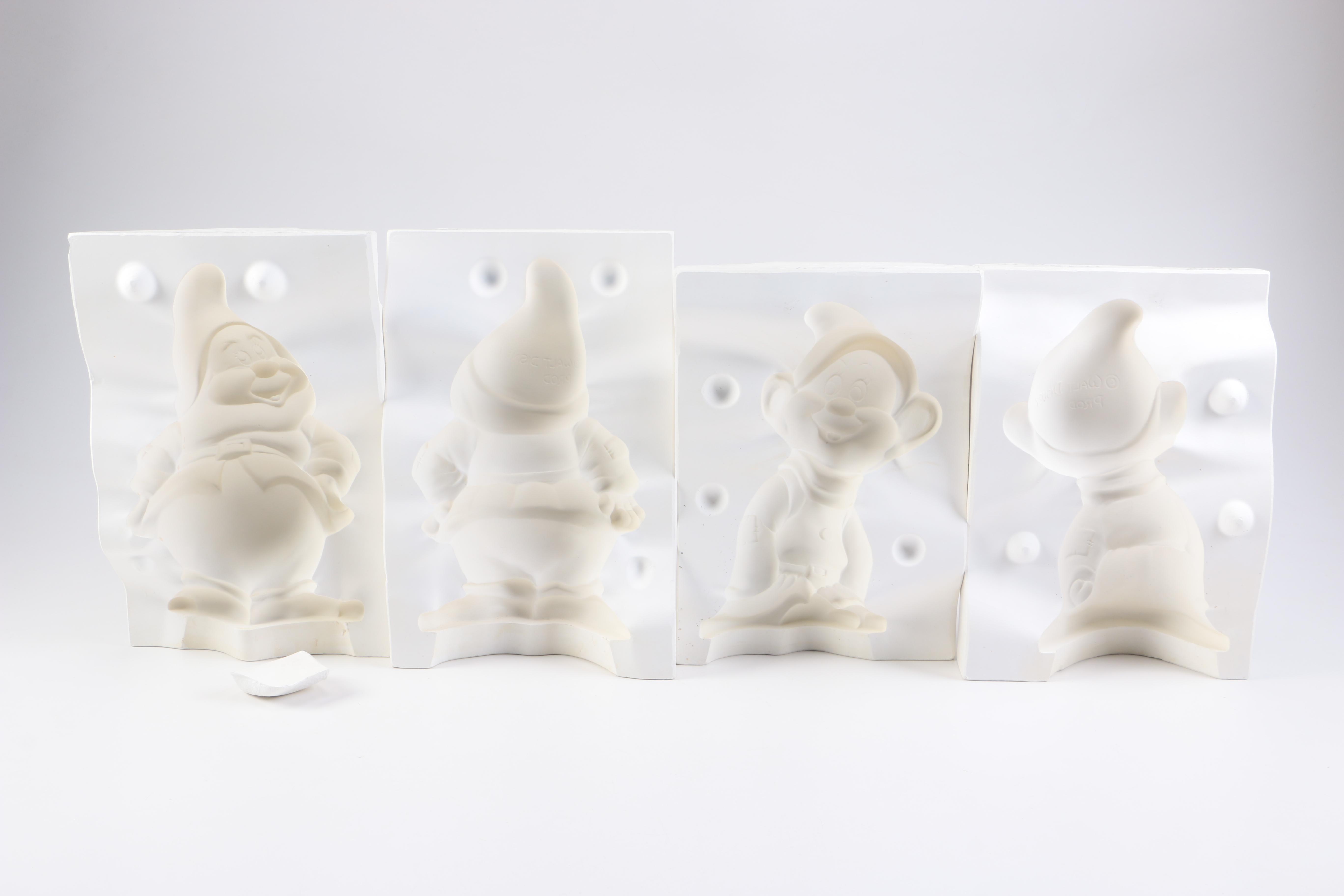 Set of Walt Disney Production Plaster Molds