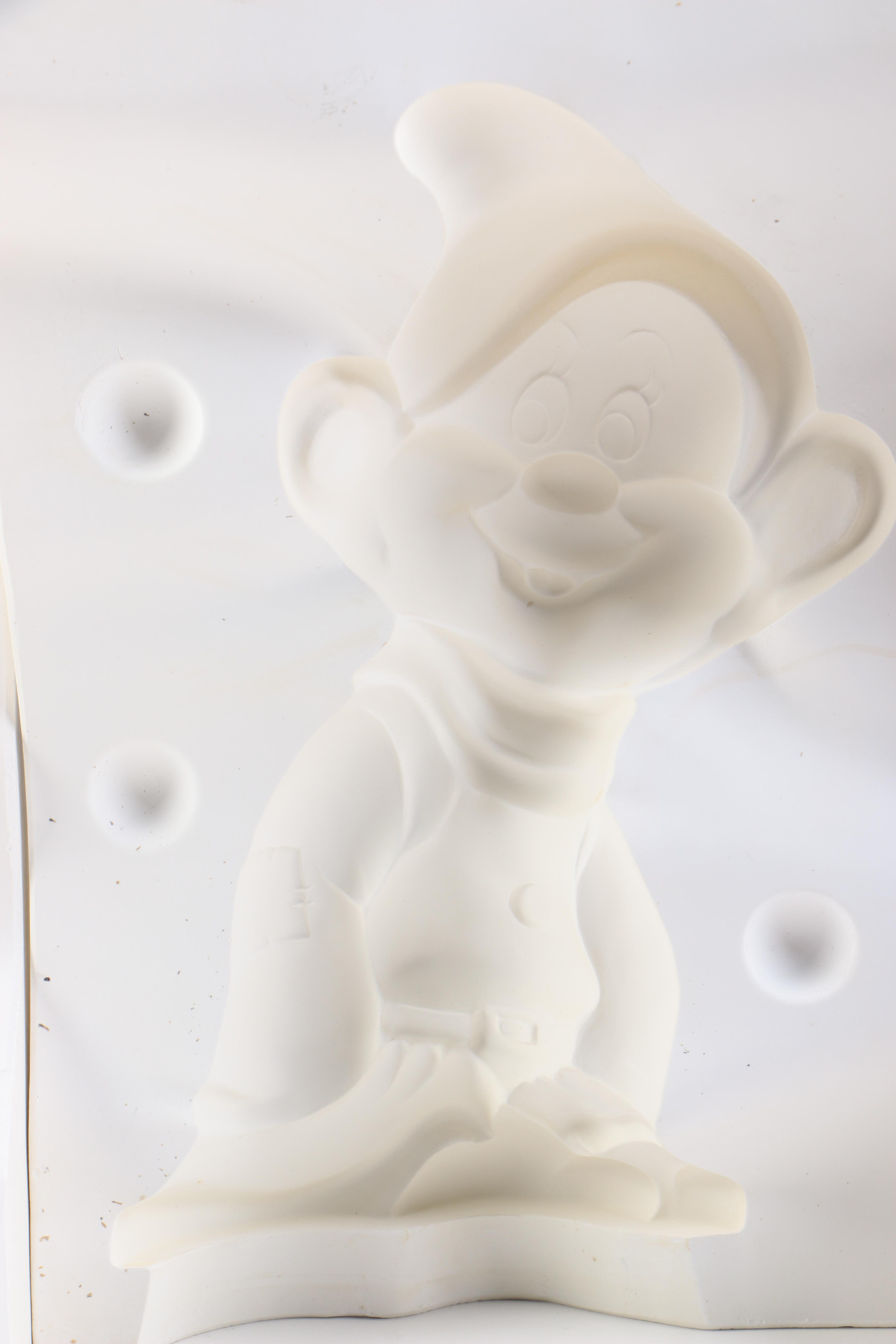 Set of Walt Disney Production Plaster Molds