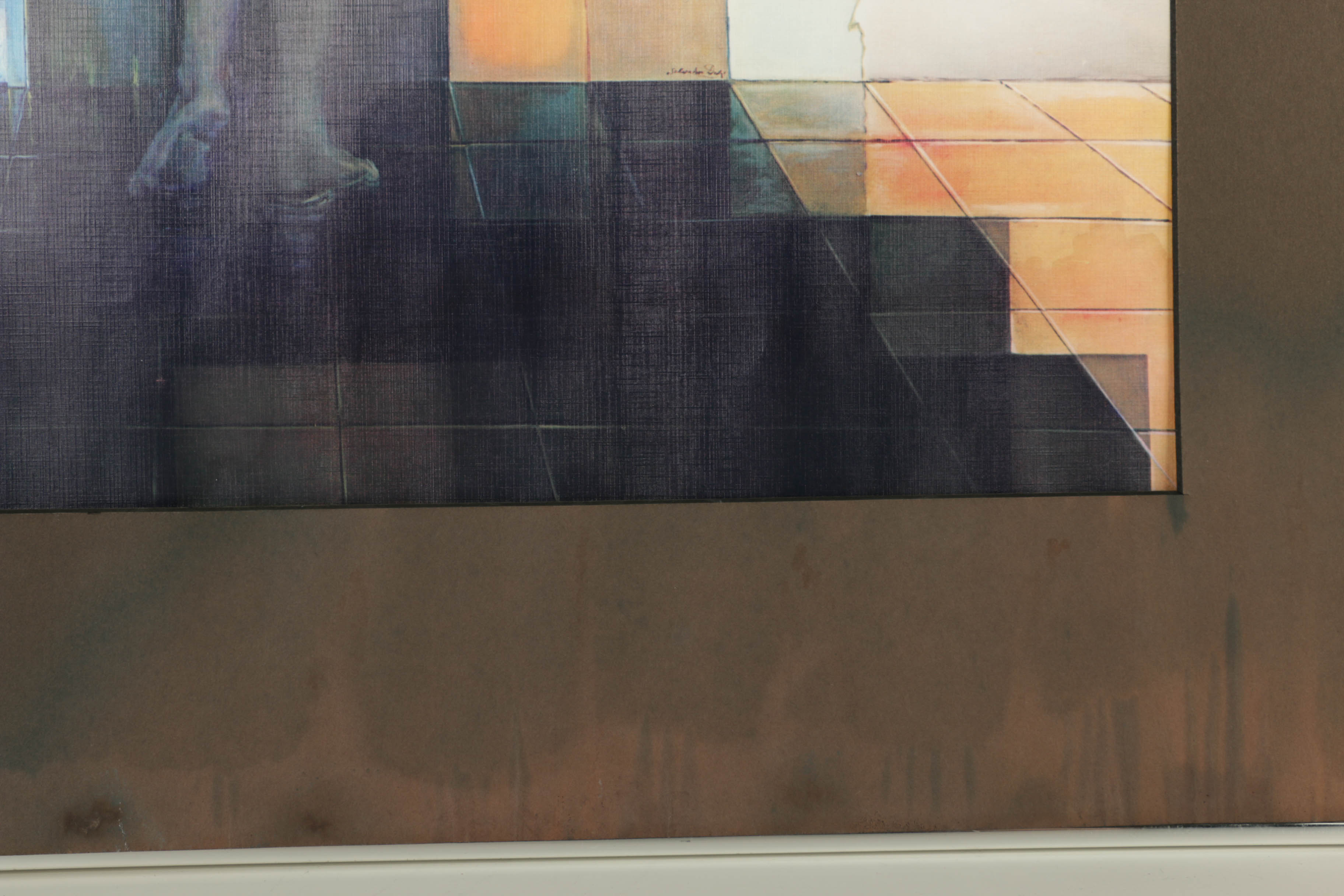 After Salvador Dali Offset Lithograph on Paper "Lincoln in Dalivision"