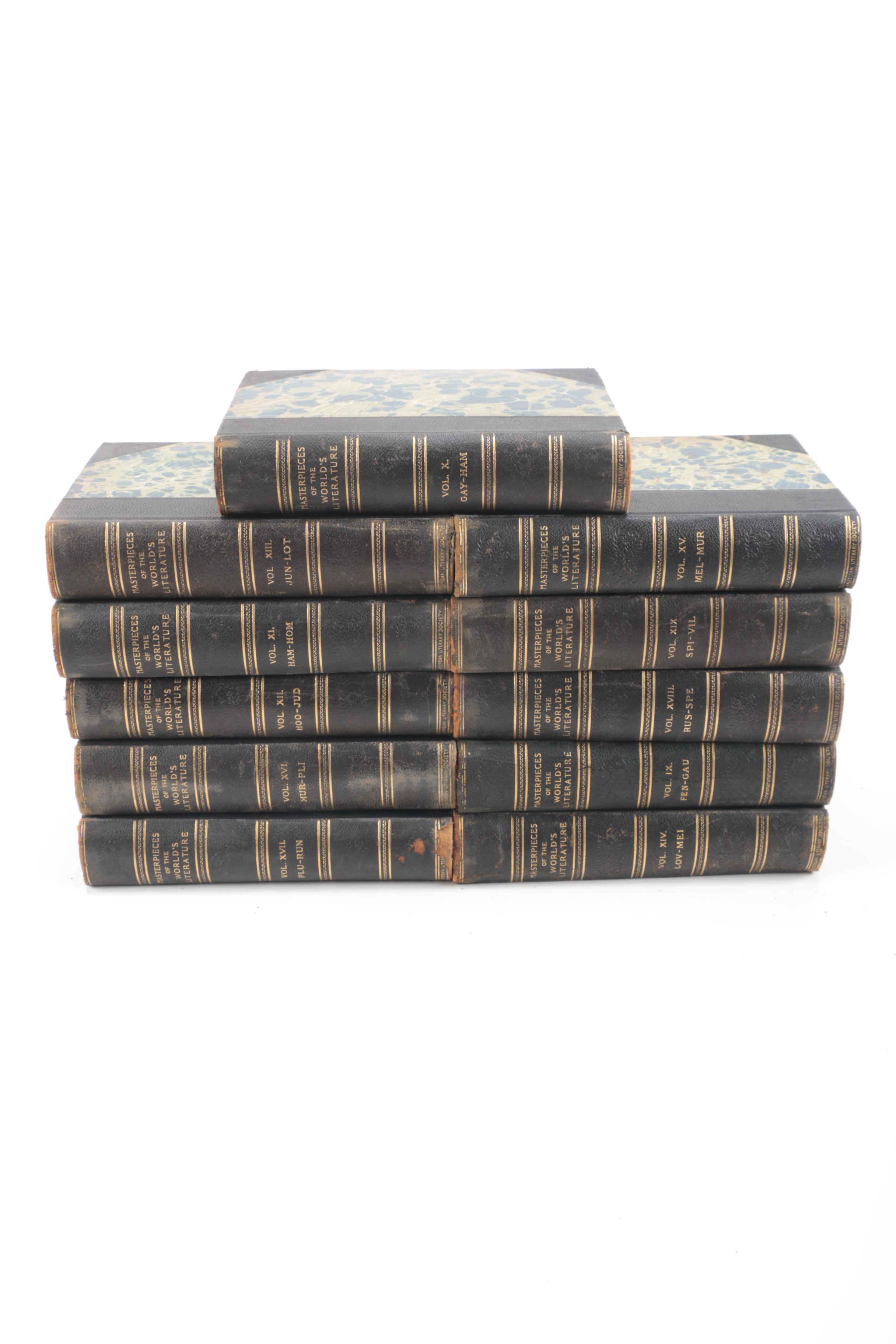 Eleven Volume "Masterpieces of the World" Collection