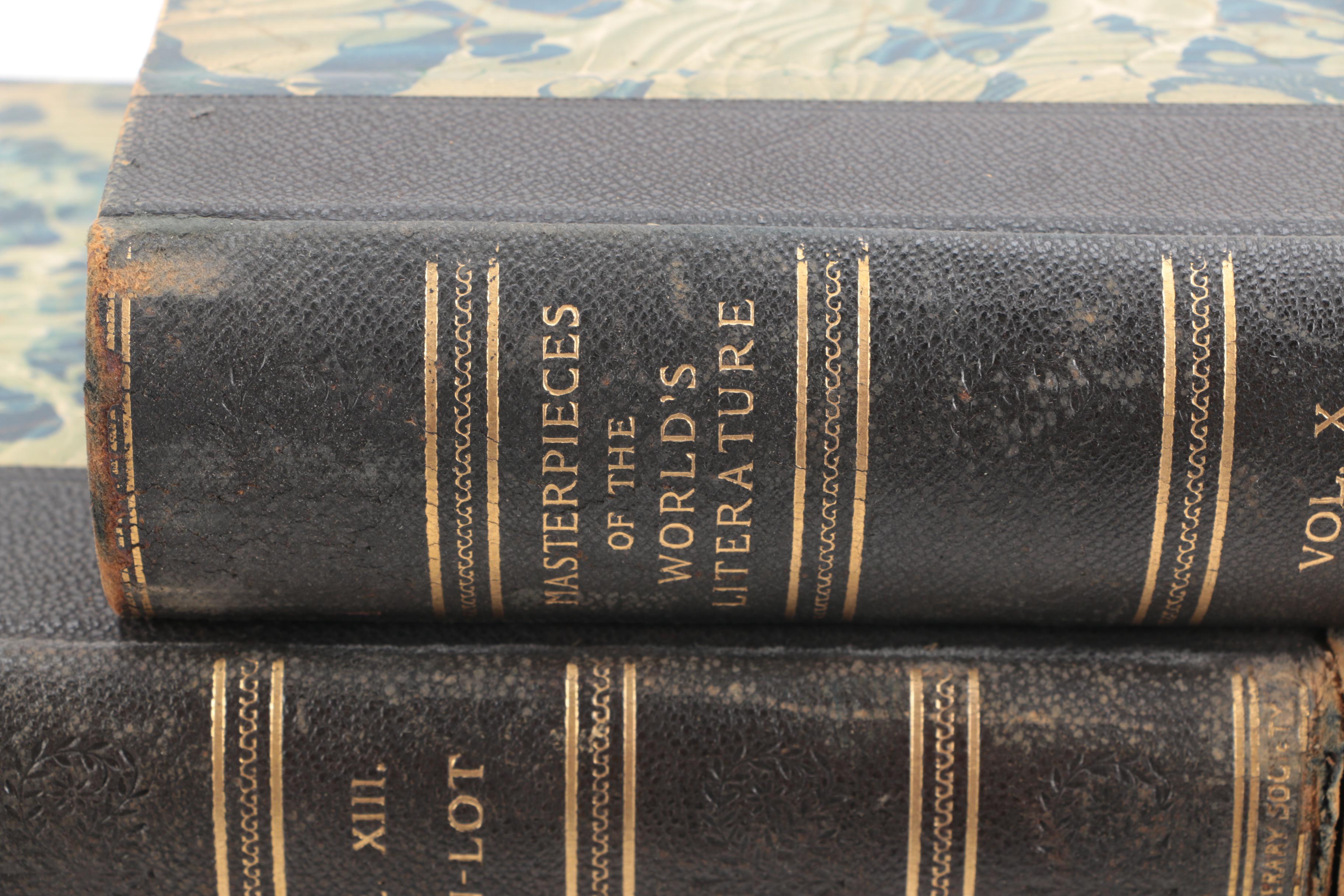 Eleven Volume "Masterpieces of the World" Collection