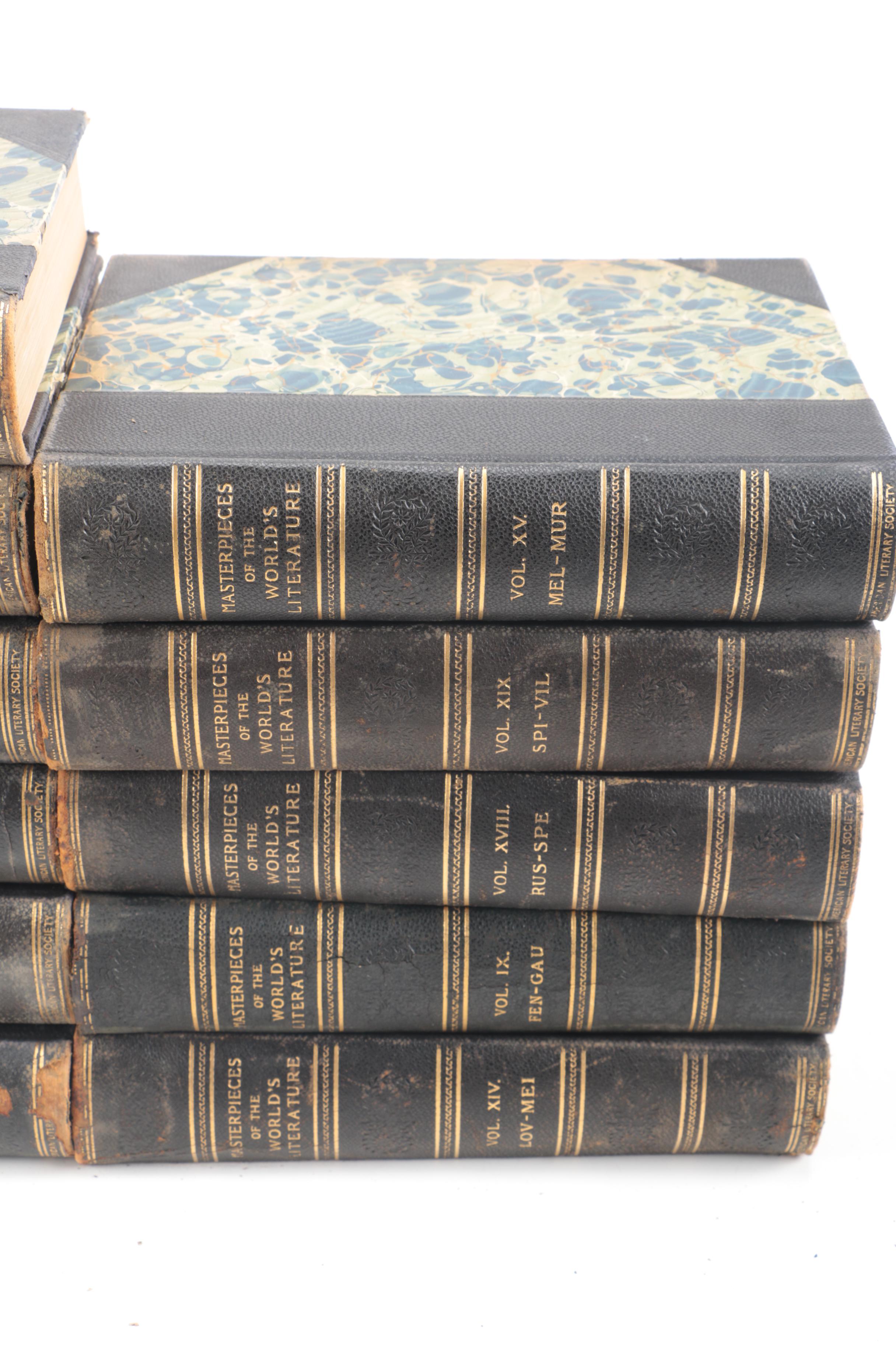 Eleven Volume "Masterpieces of the World" Collection