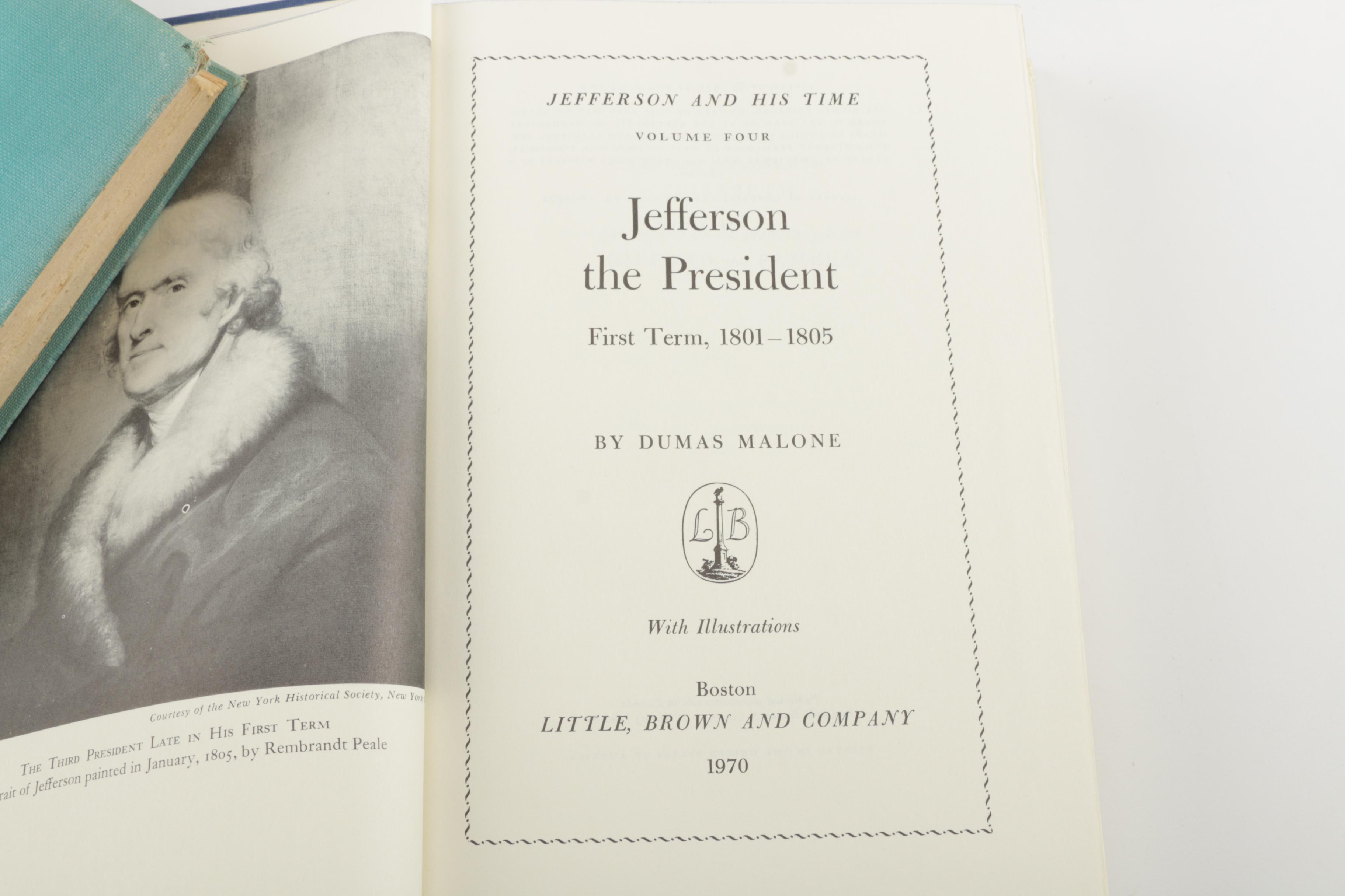 Collection of Books About Thomas Jefferson