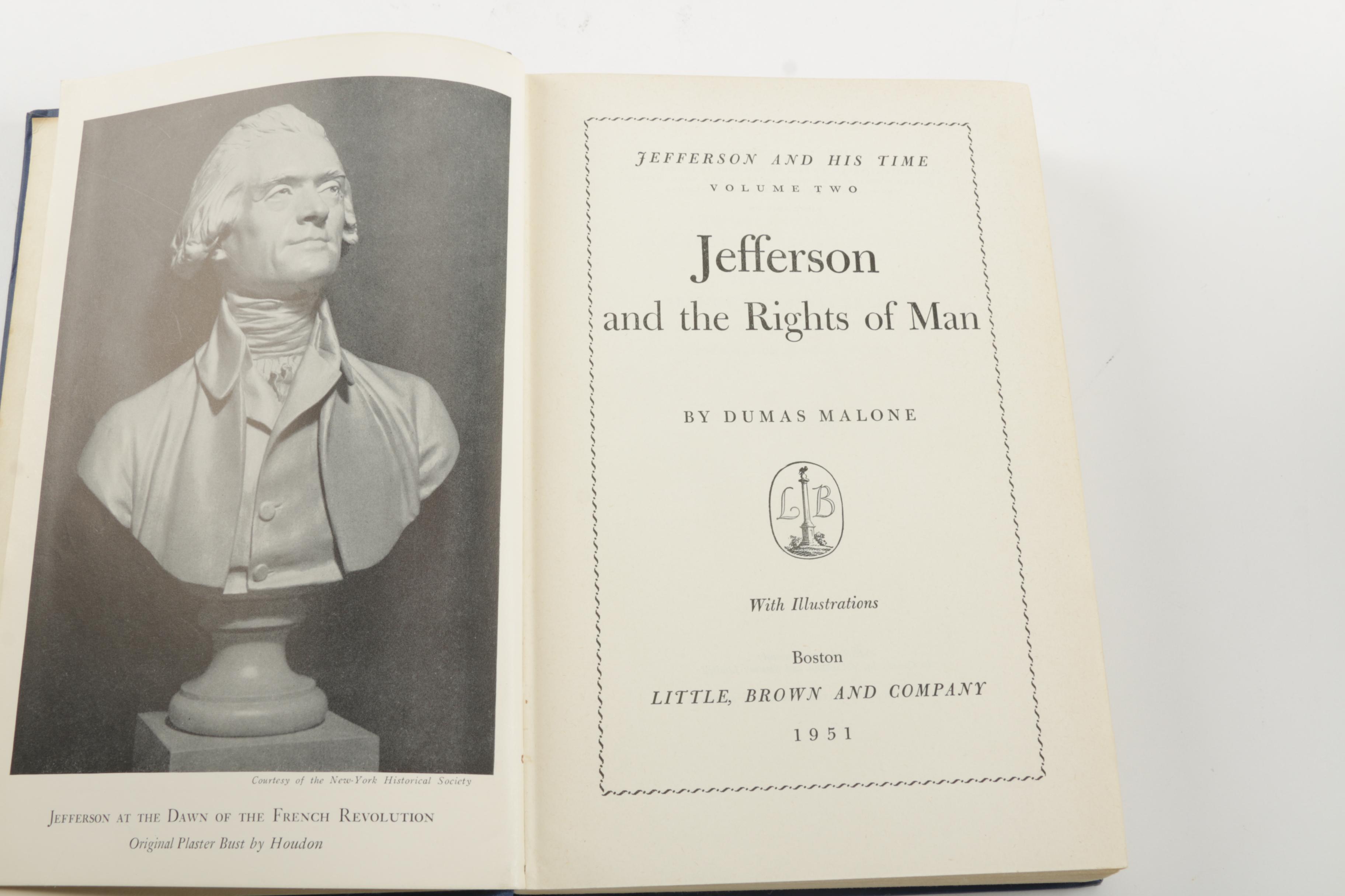 Collection of Books About Thomas Jefferson