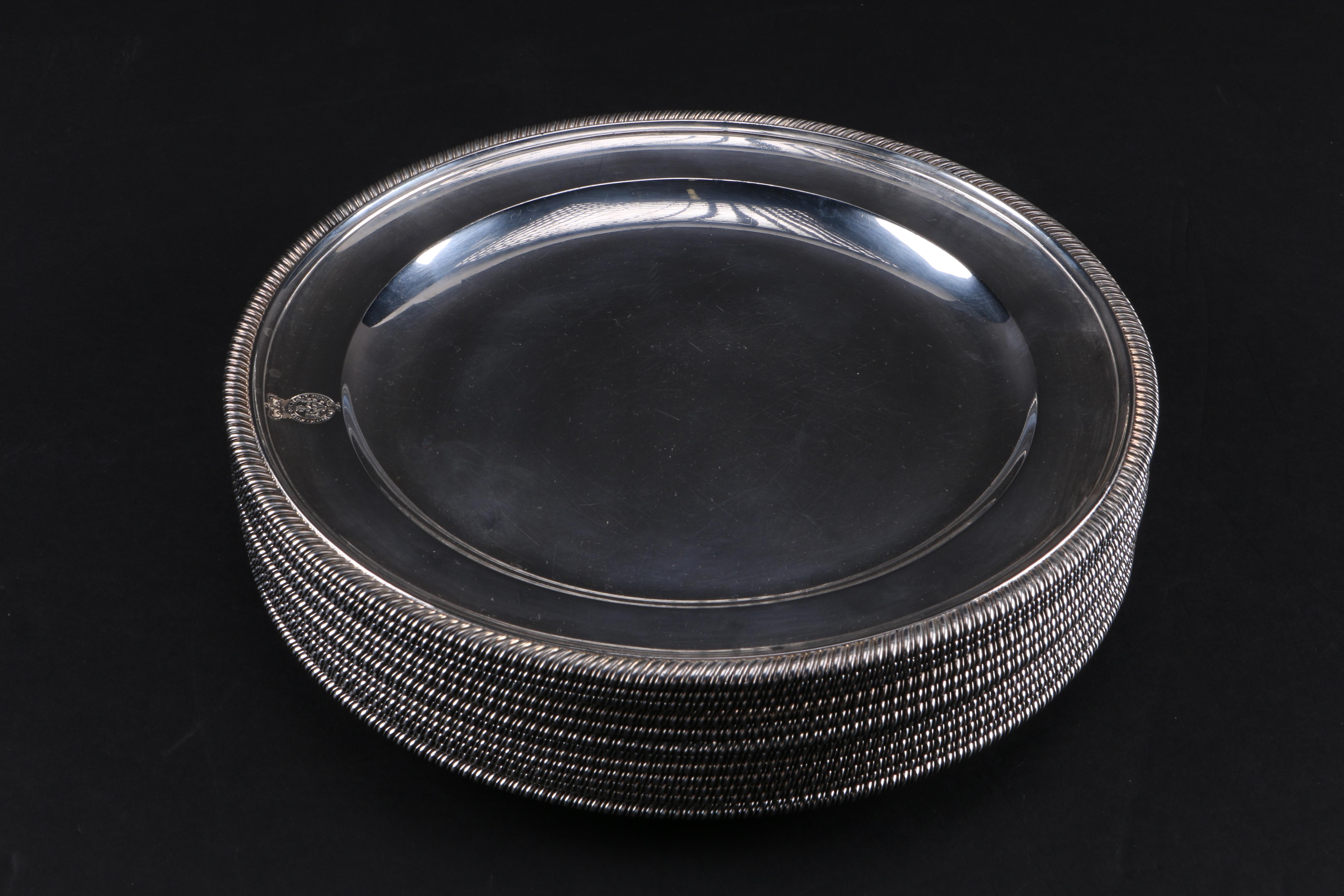 1801 London Sterling Silver Plates by Robert Sharp