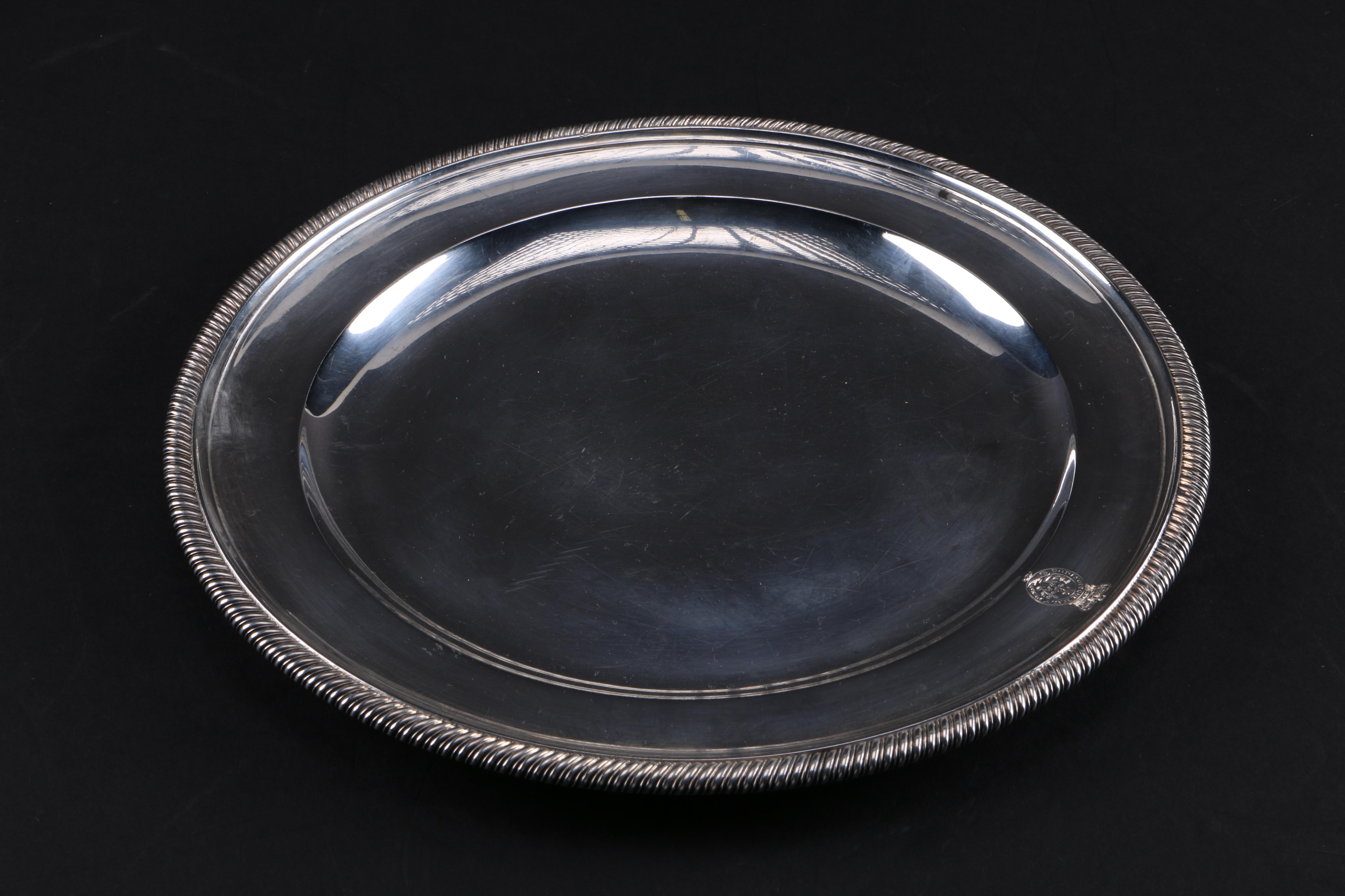 1801 London Sterling Silver Plates by Robert Sharp