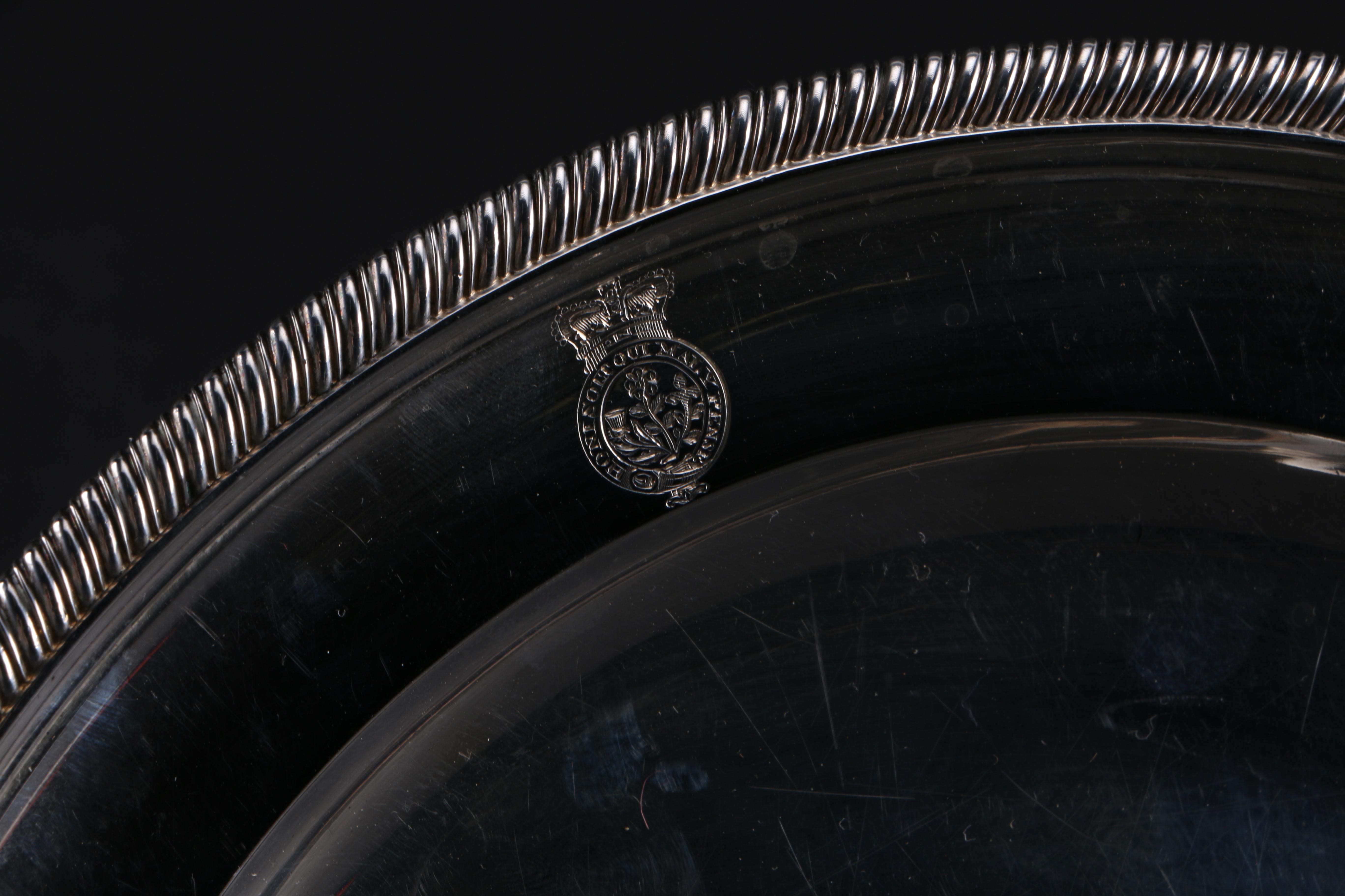 1801 London Sterling Silver Plates by Robert Sharp