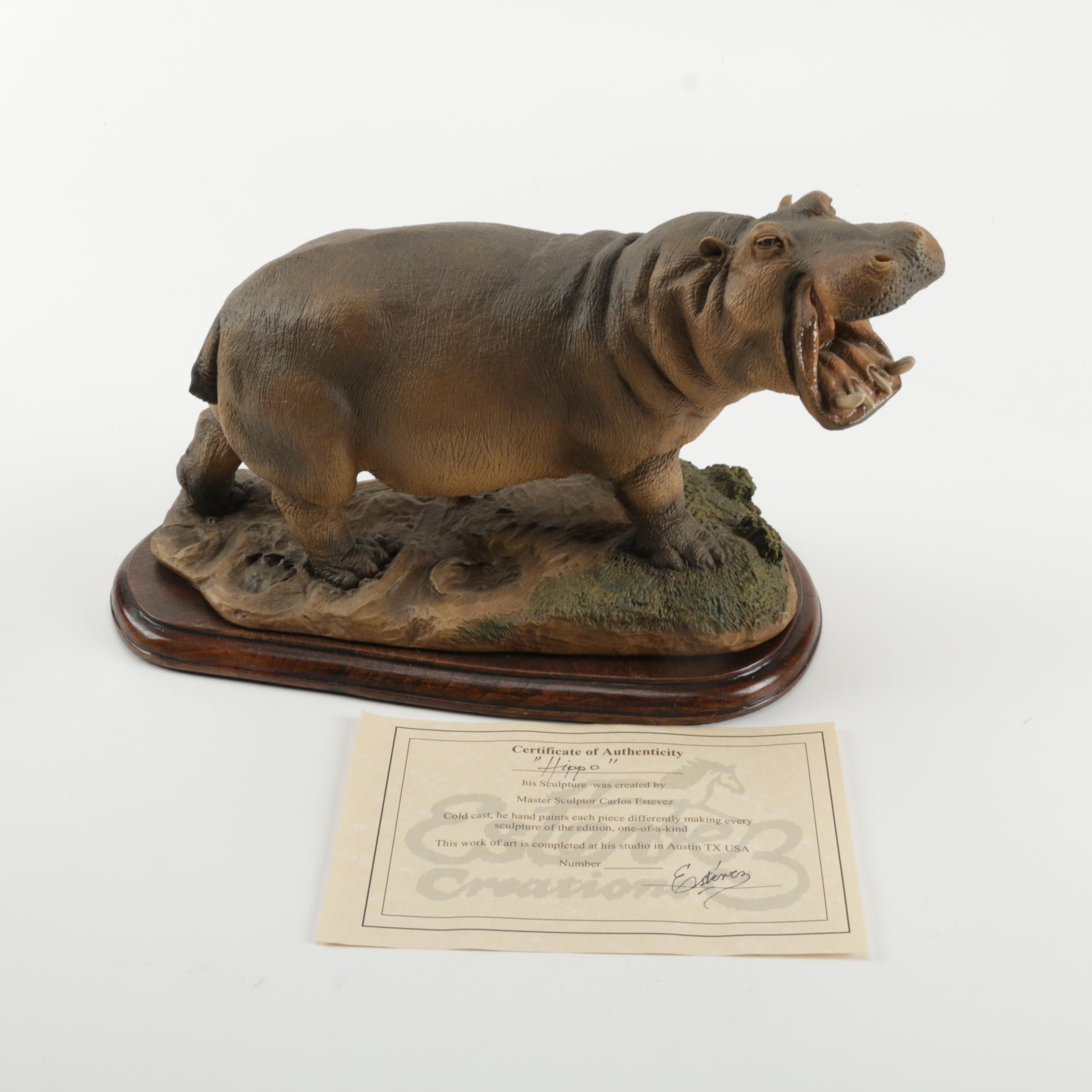 Carlos Estevez Creations "Hippo" Decor