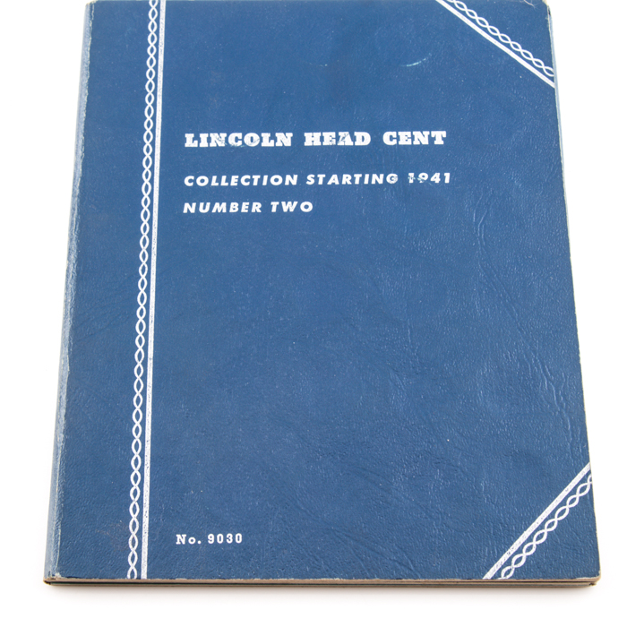 Group of Whitman Indian Head and Lincoln coin folders