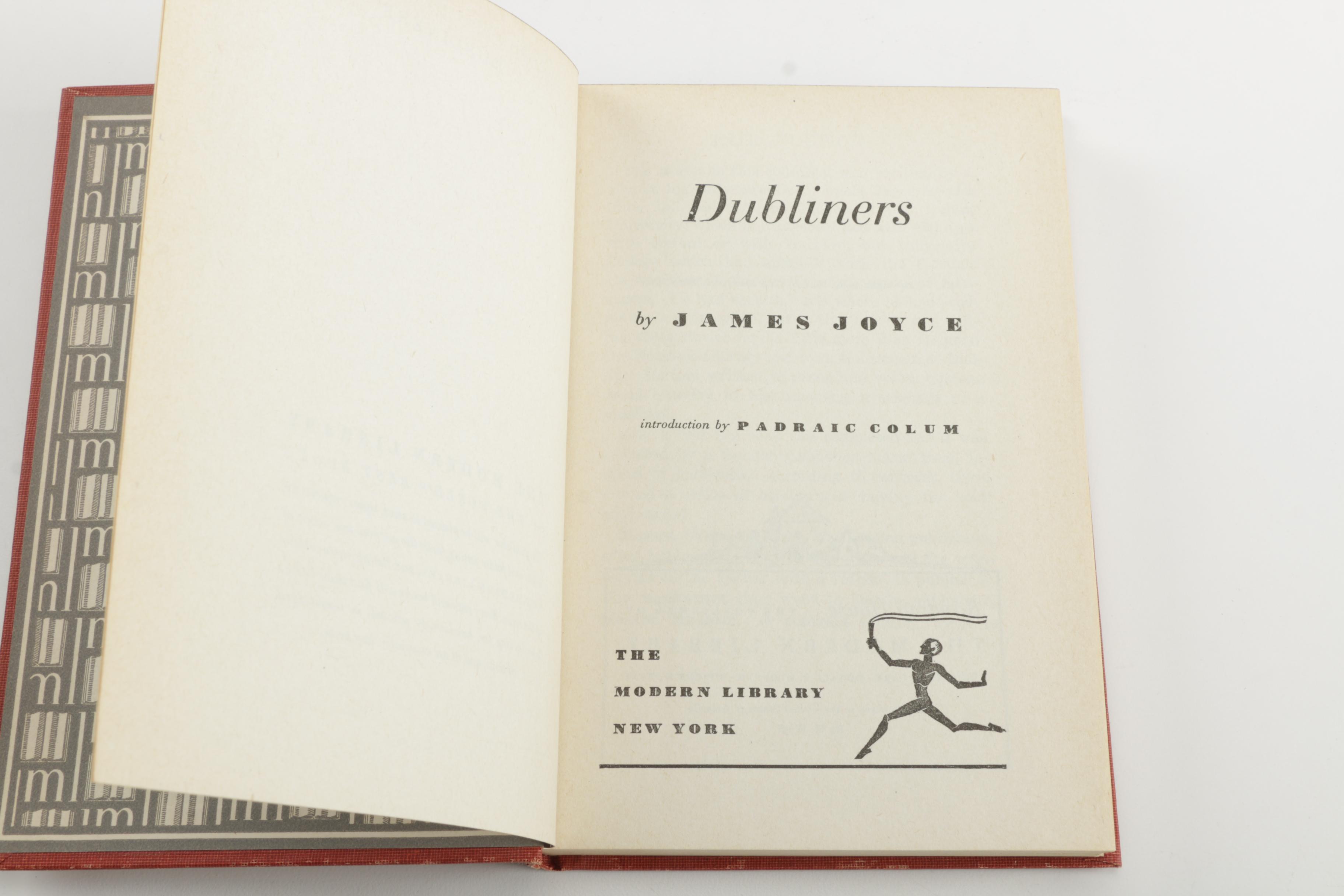 Vintage Book Collection including James Joyce and Emile Zola