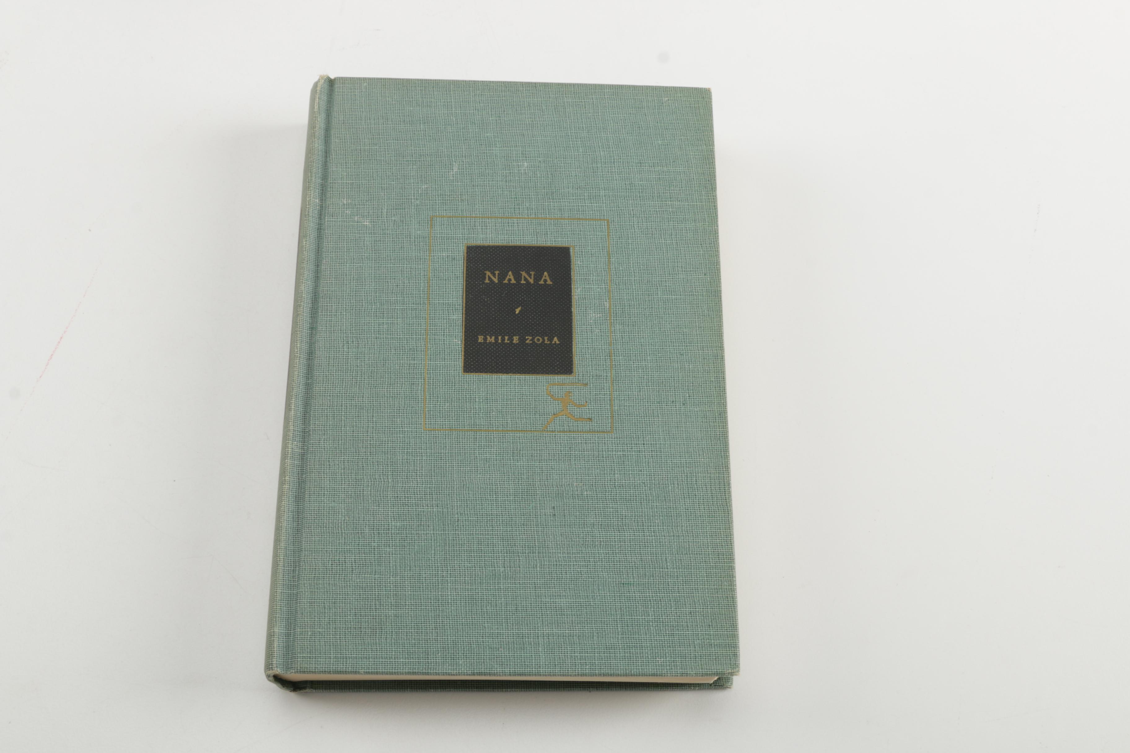 Vintage Book Collection including James Joyce and Emile Zola