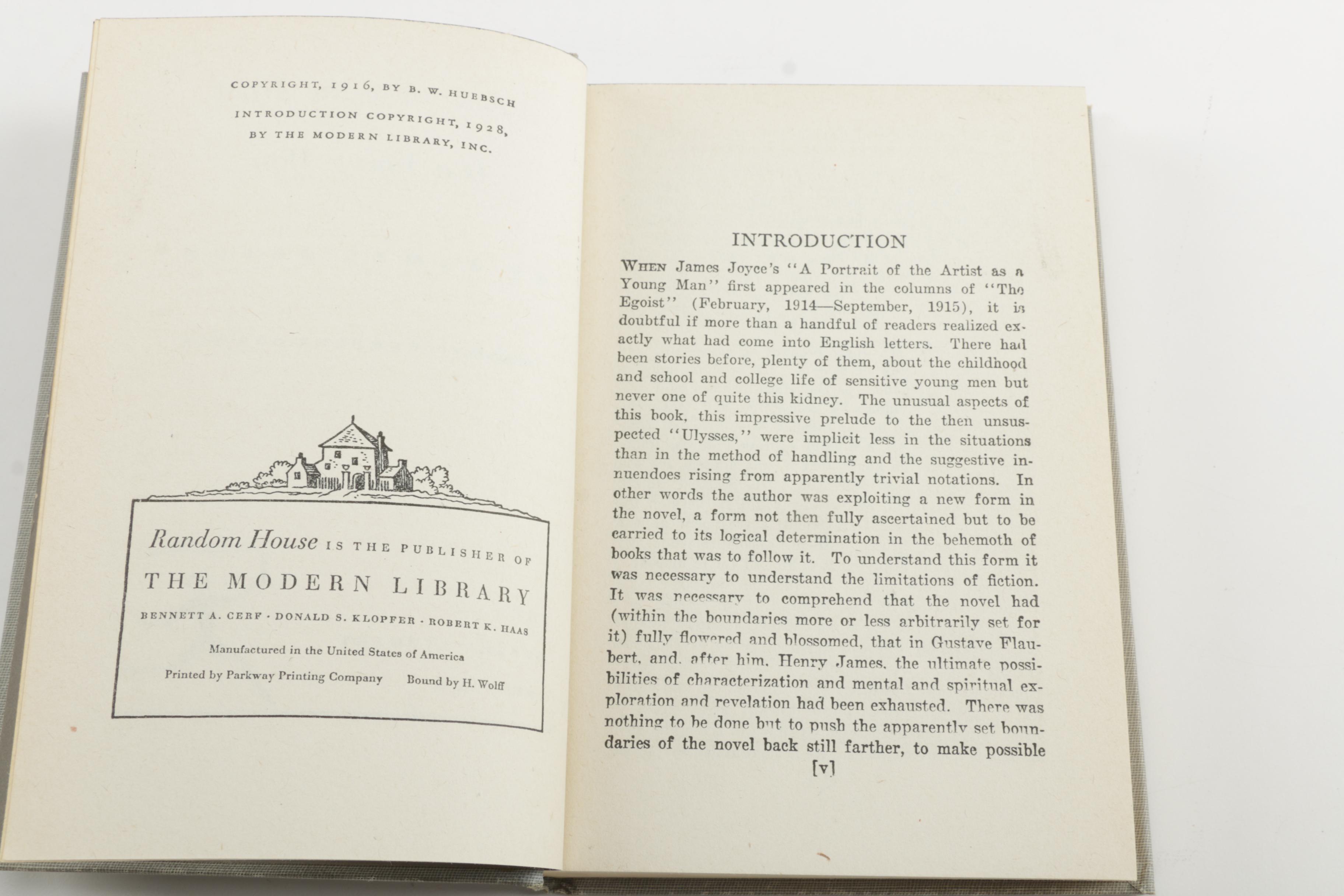 Vintage Book Collection including James Joyce and Emile Zola