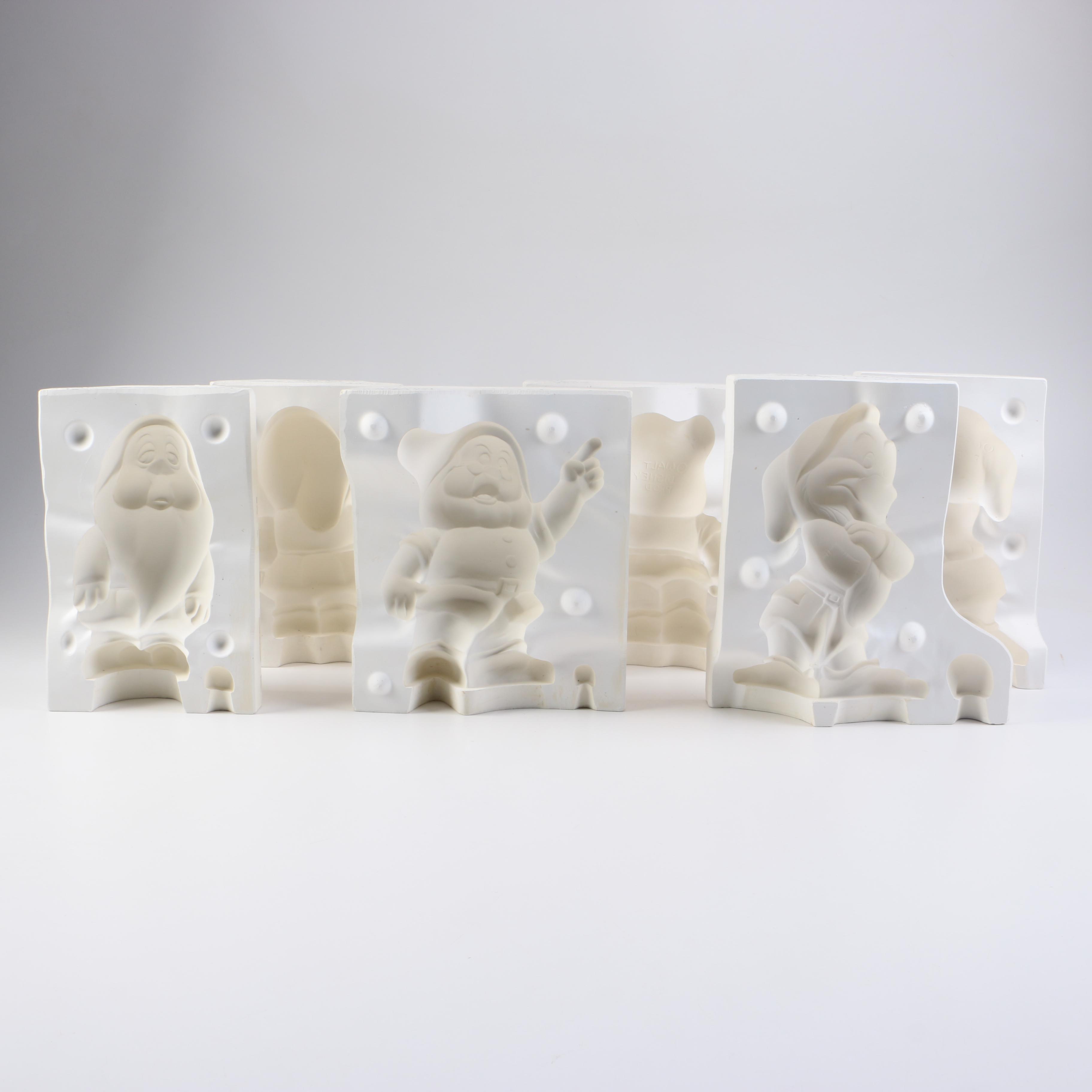 Set of Walt Disney Production Plaster Molds