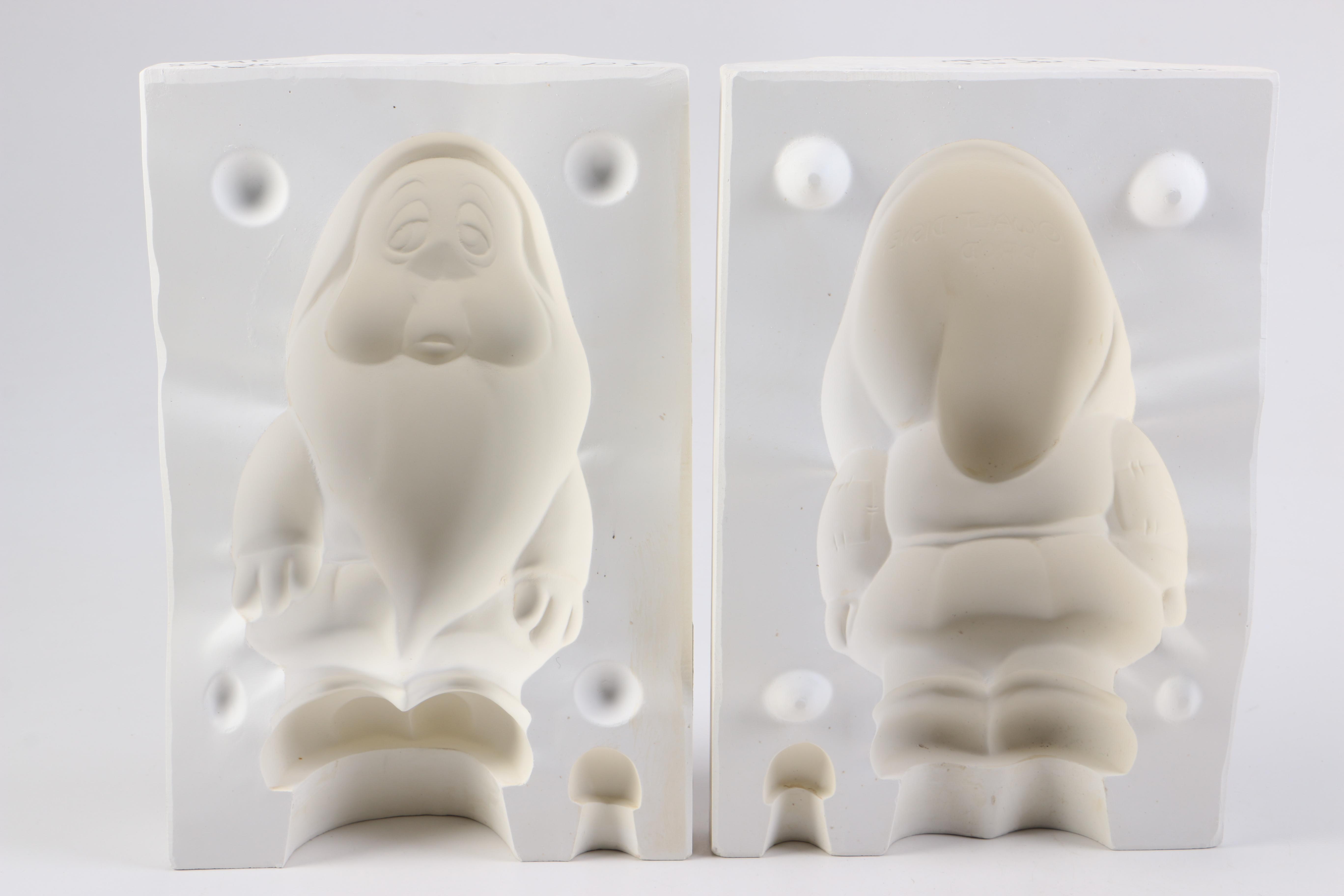 Set of Walt Disney Production Plaster Molds