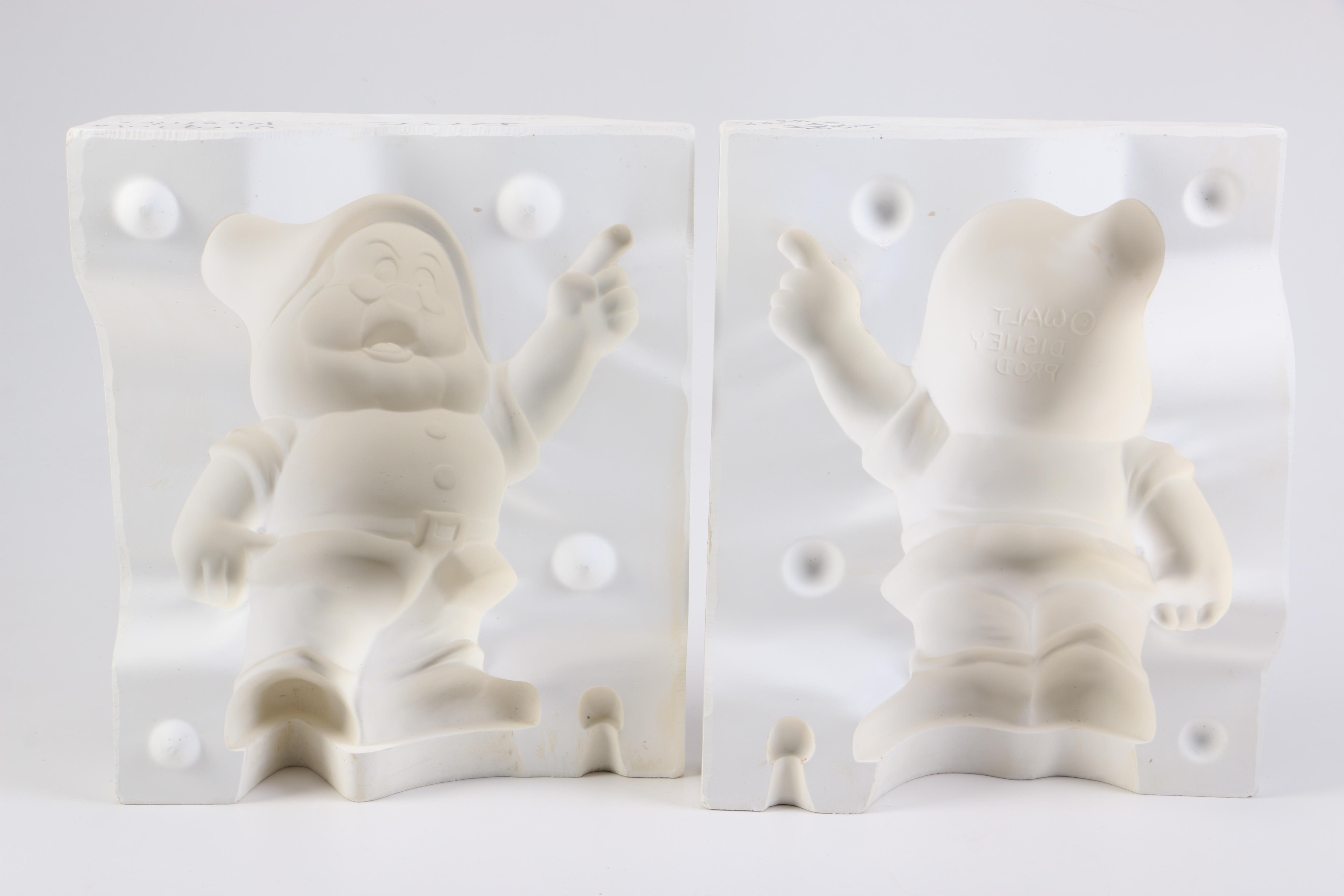 Set of Walt Disney Production Plaster Molds