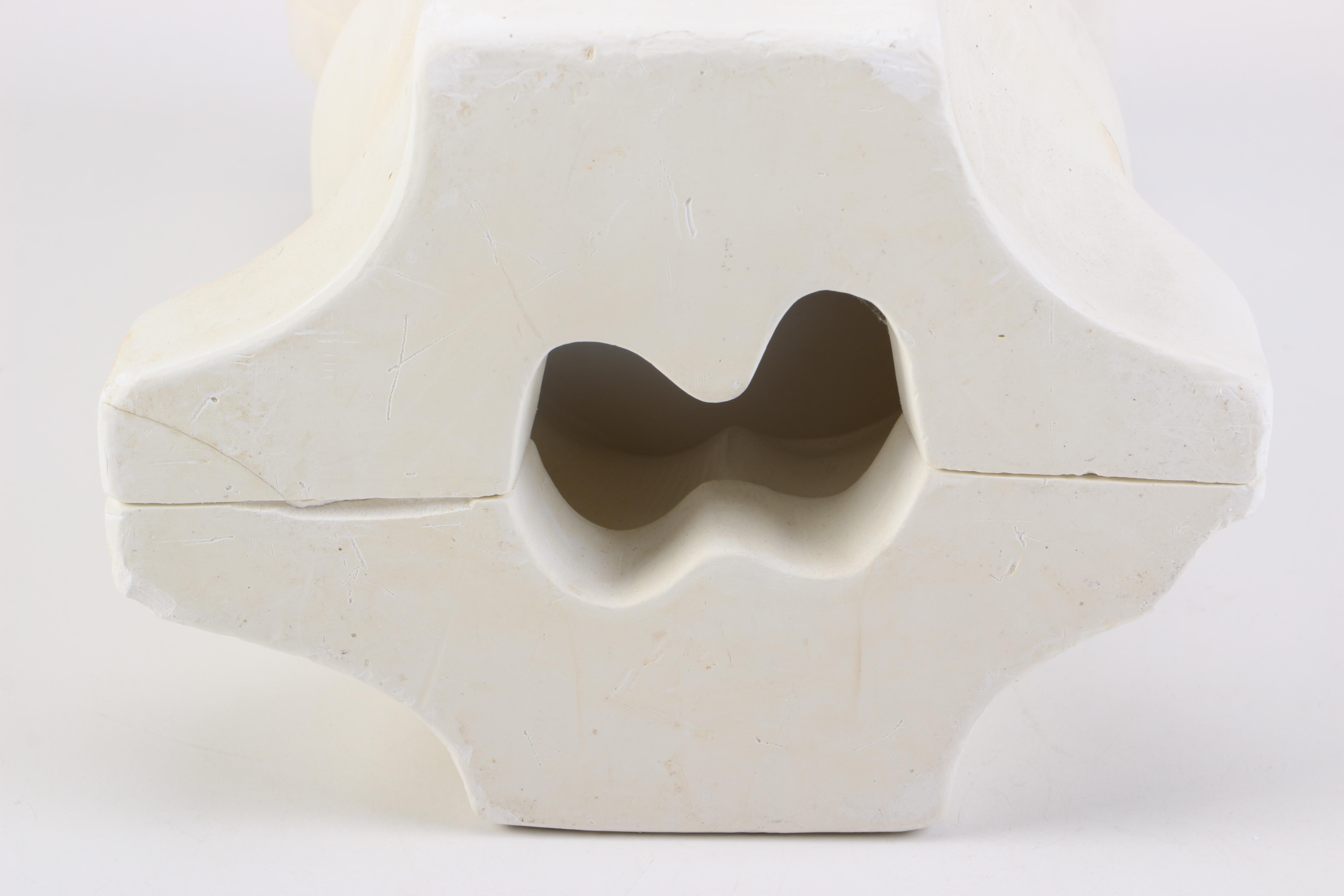 Set of Three Vintage Jodi Plaster Molds