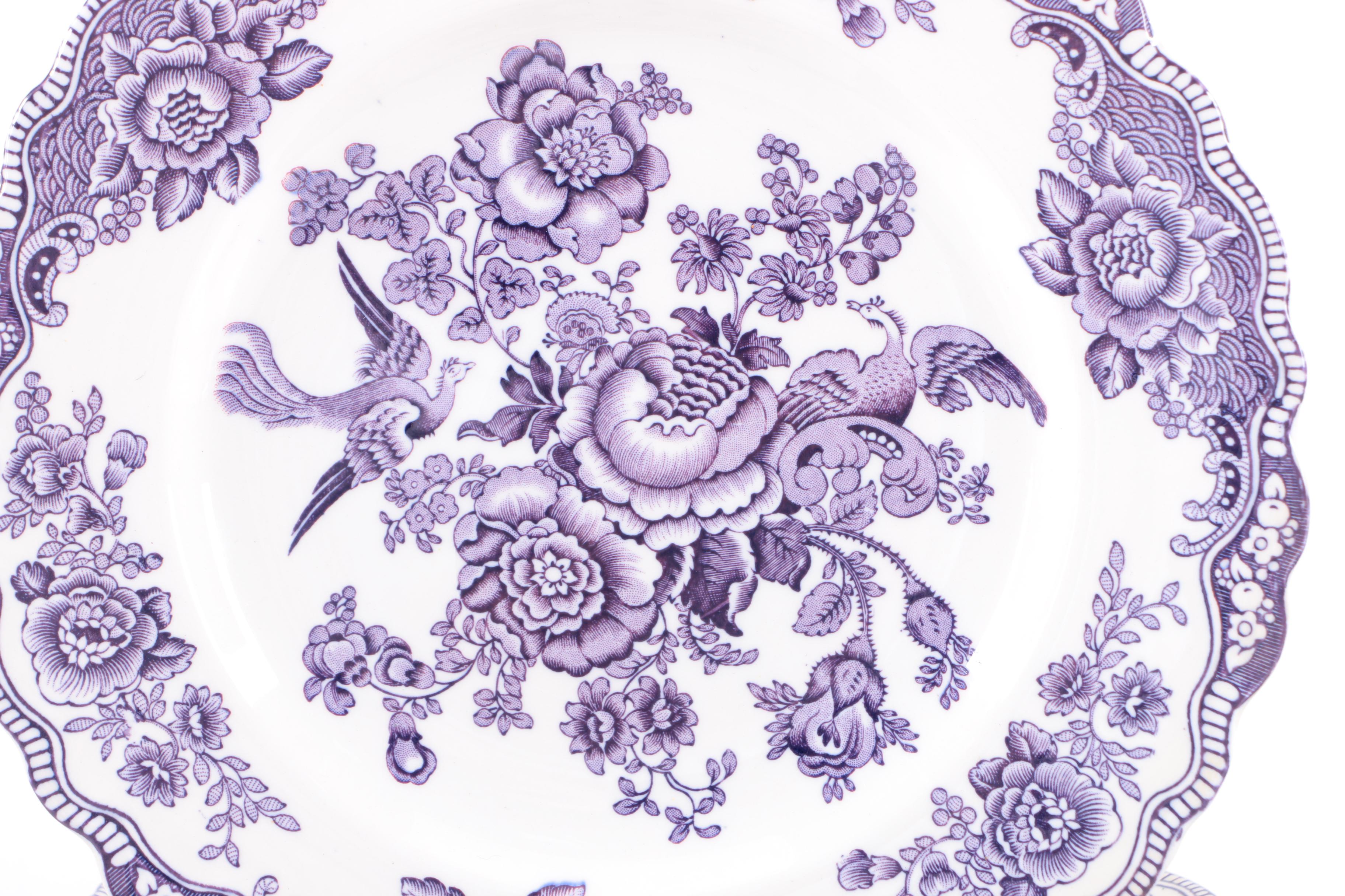 Crown Ducal "Bristol Blue" Tableware