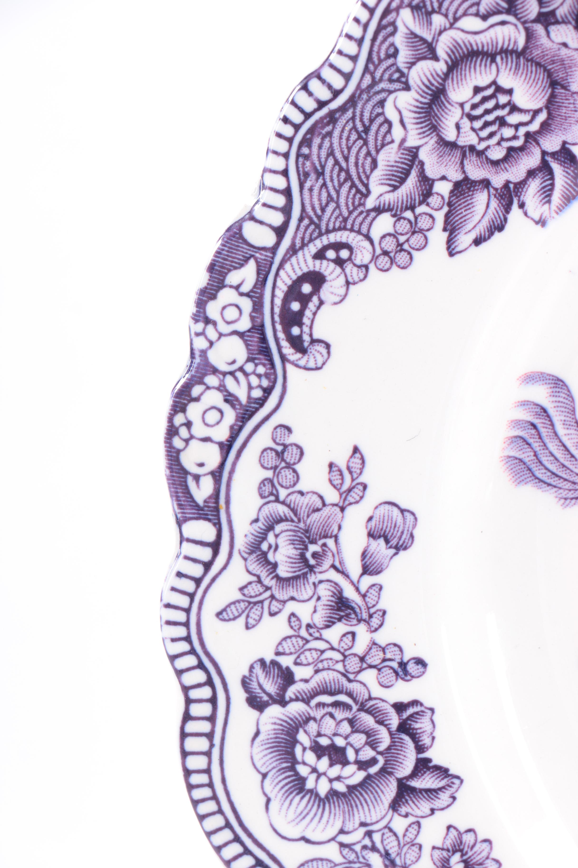 Crown Ducal "Bristol Blue" Tableware