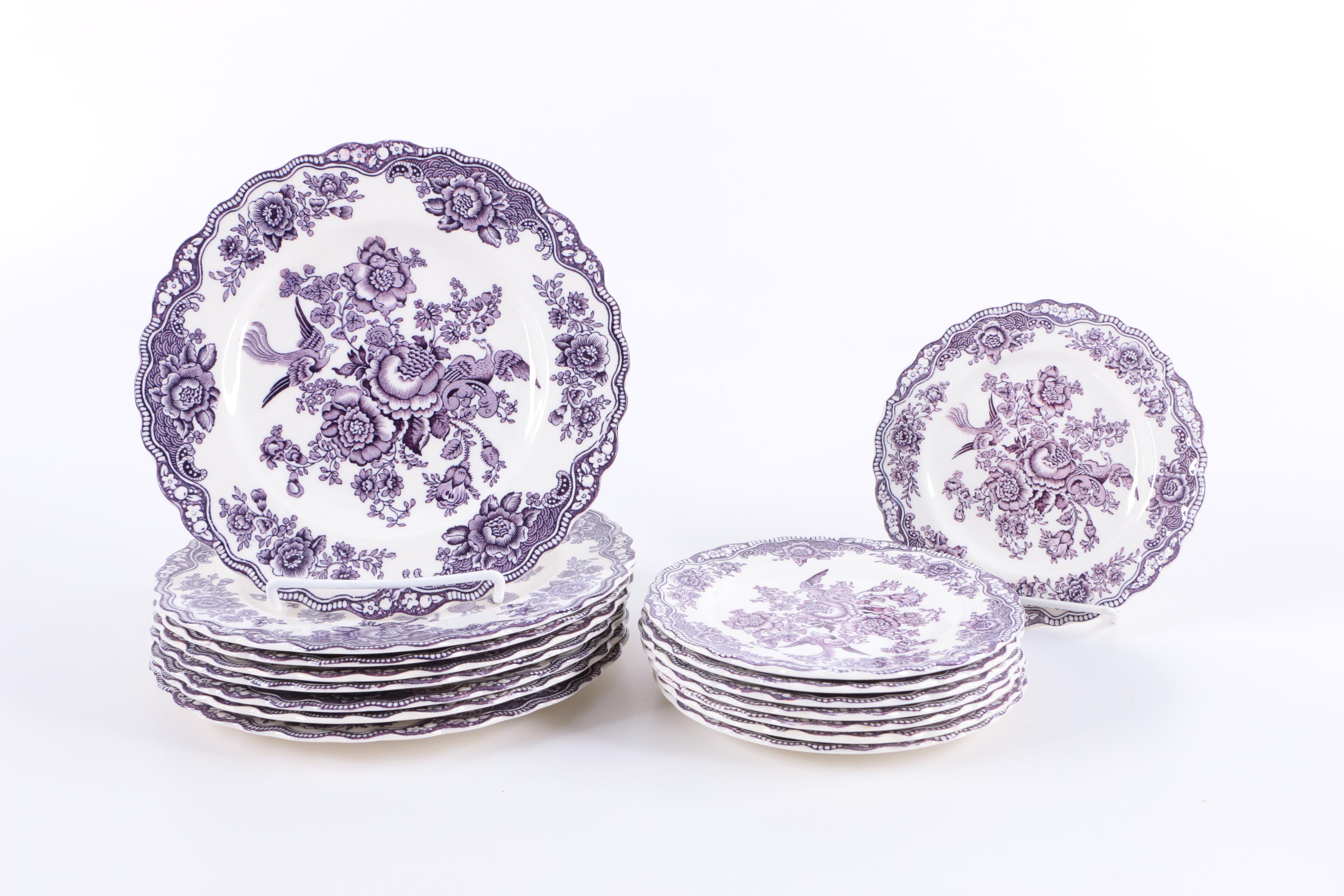 Crown Ducal "Bristol Blue" Tableware