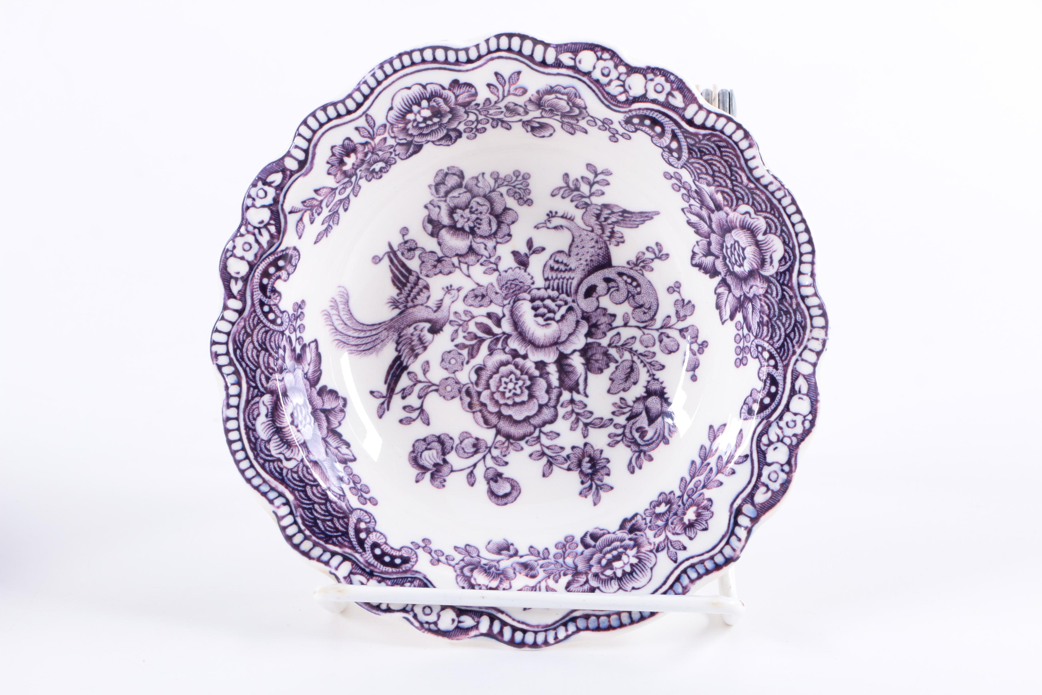 Crown Ducal "Bristol Blue" Tableware