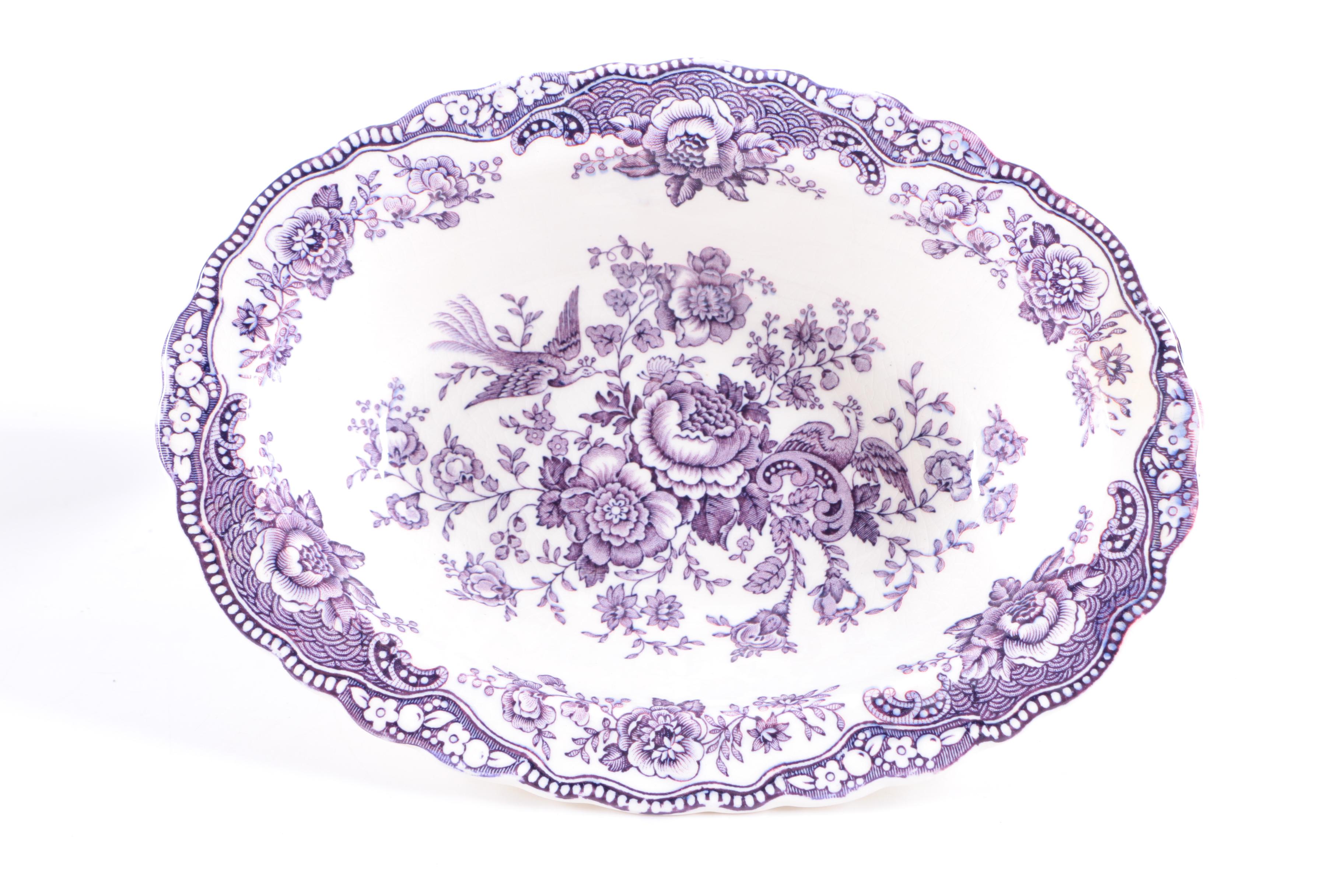 Crown Ducal "Bristol Blue" Tableware