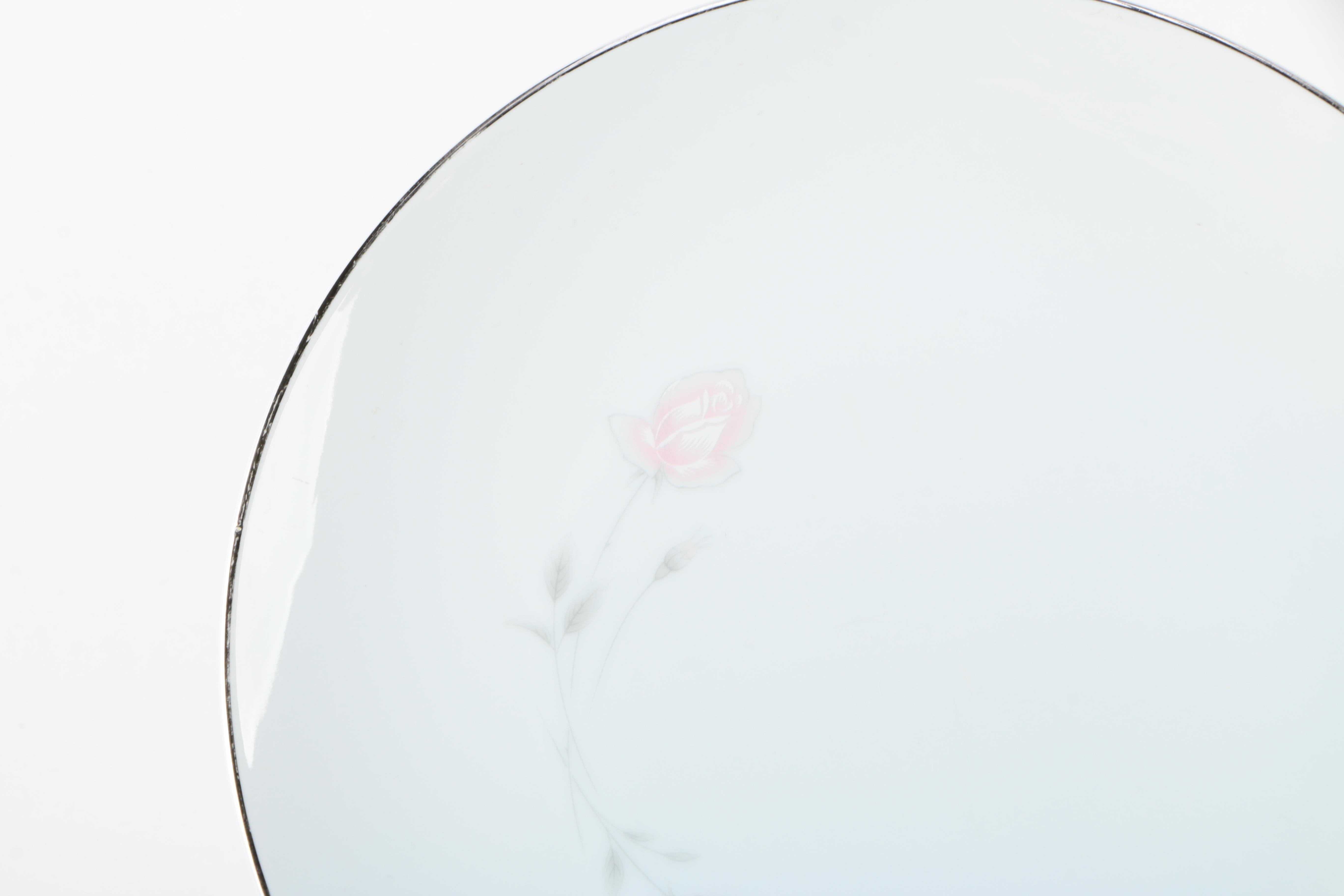 Four Crown China "Primrose" Porcelain Tableware Set