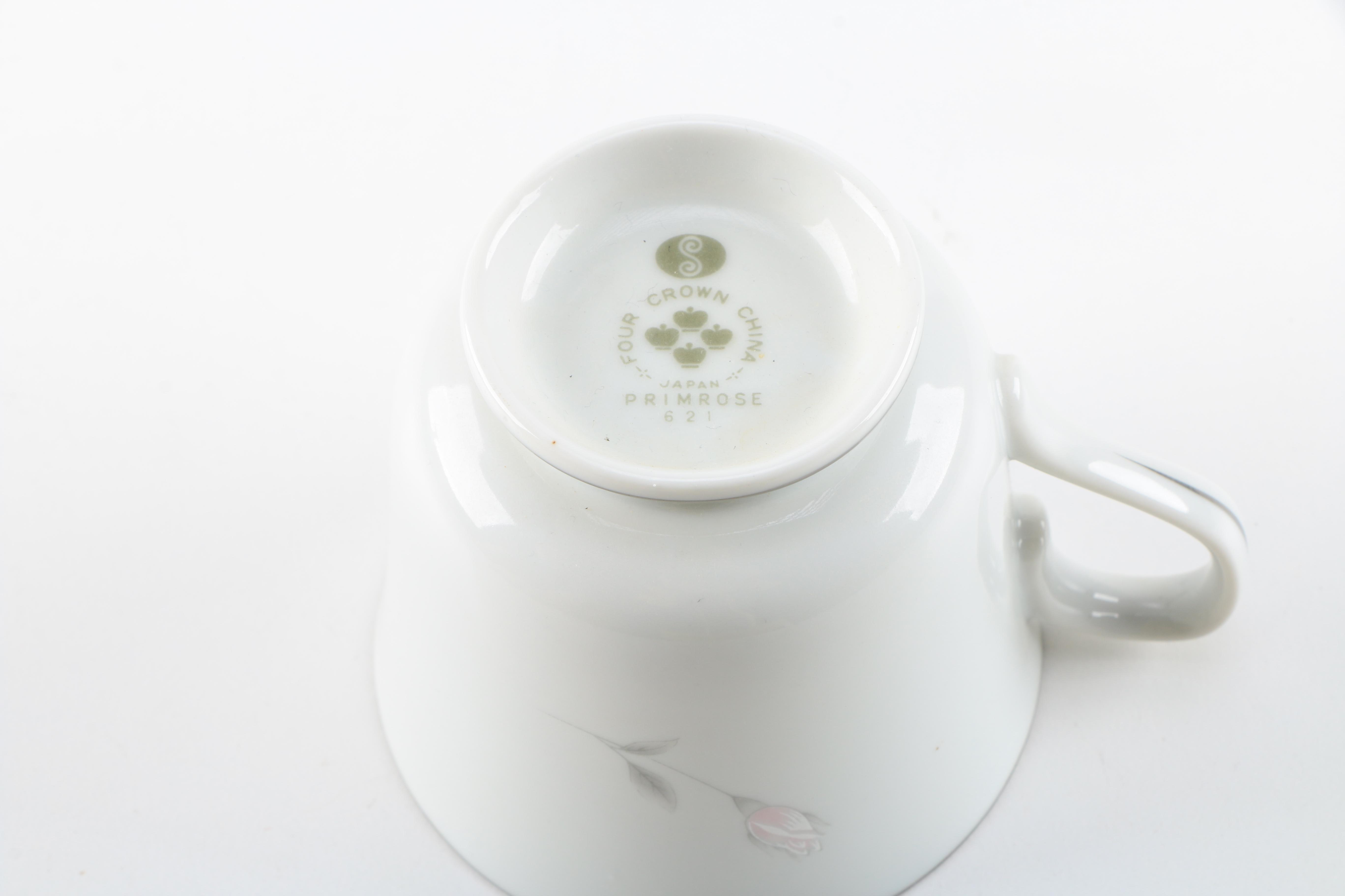 Four Crown China "Primrose" Porcelain Tableware Set