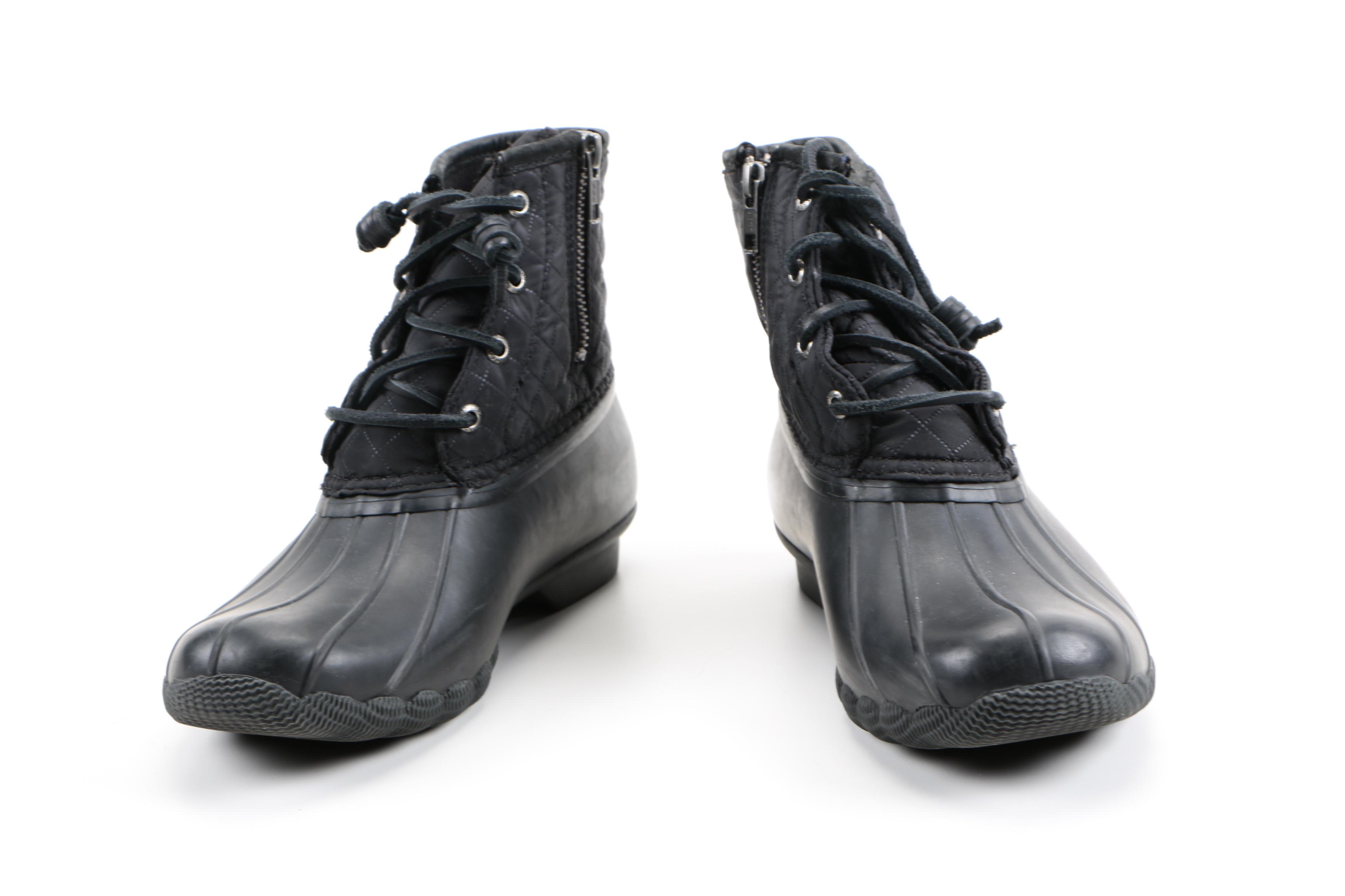 Black Sperry Women's Boots