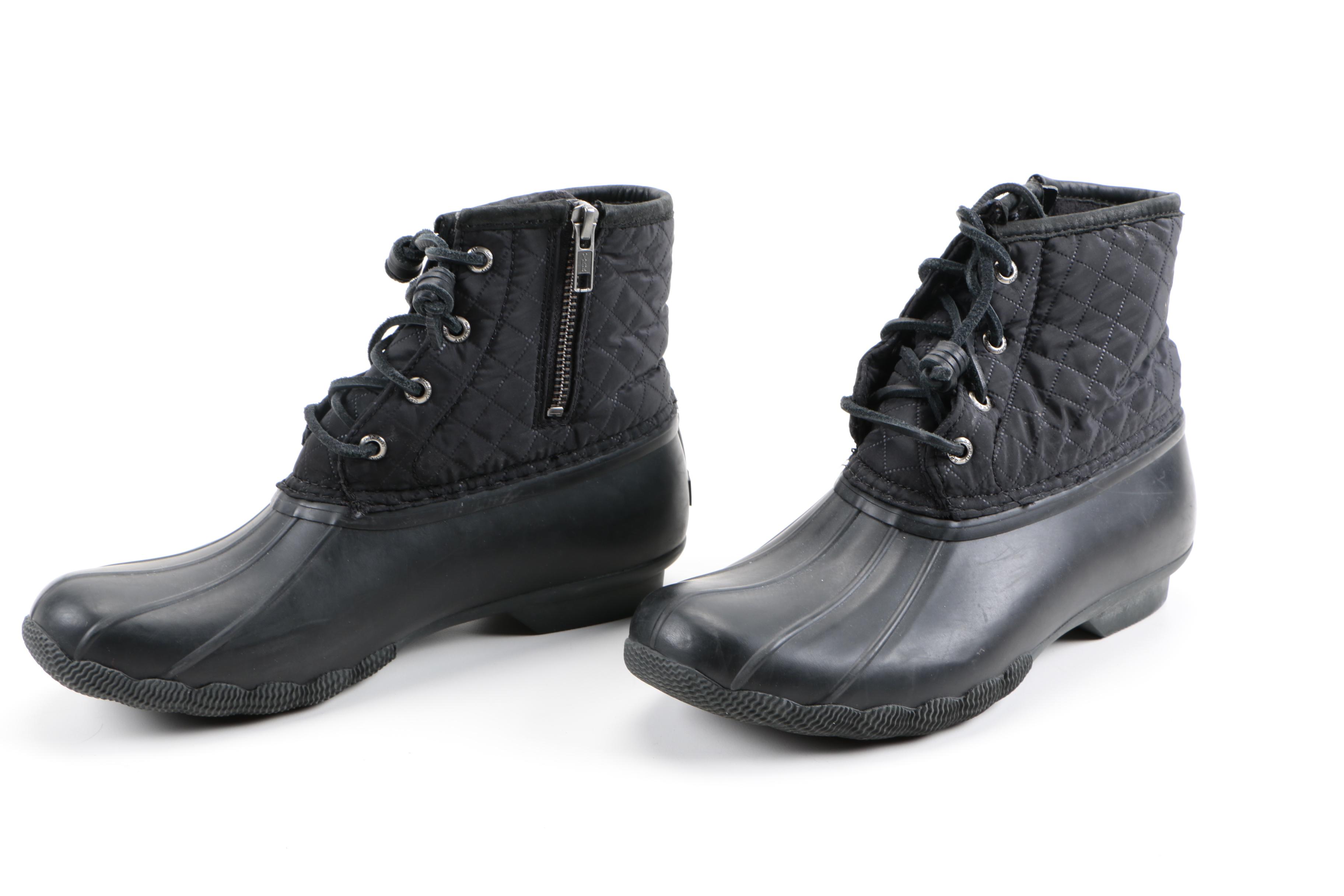 Black Sperry Women's Boots