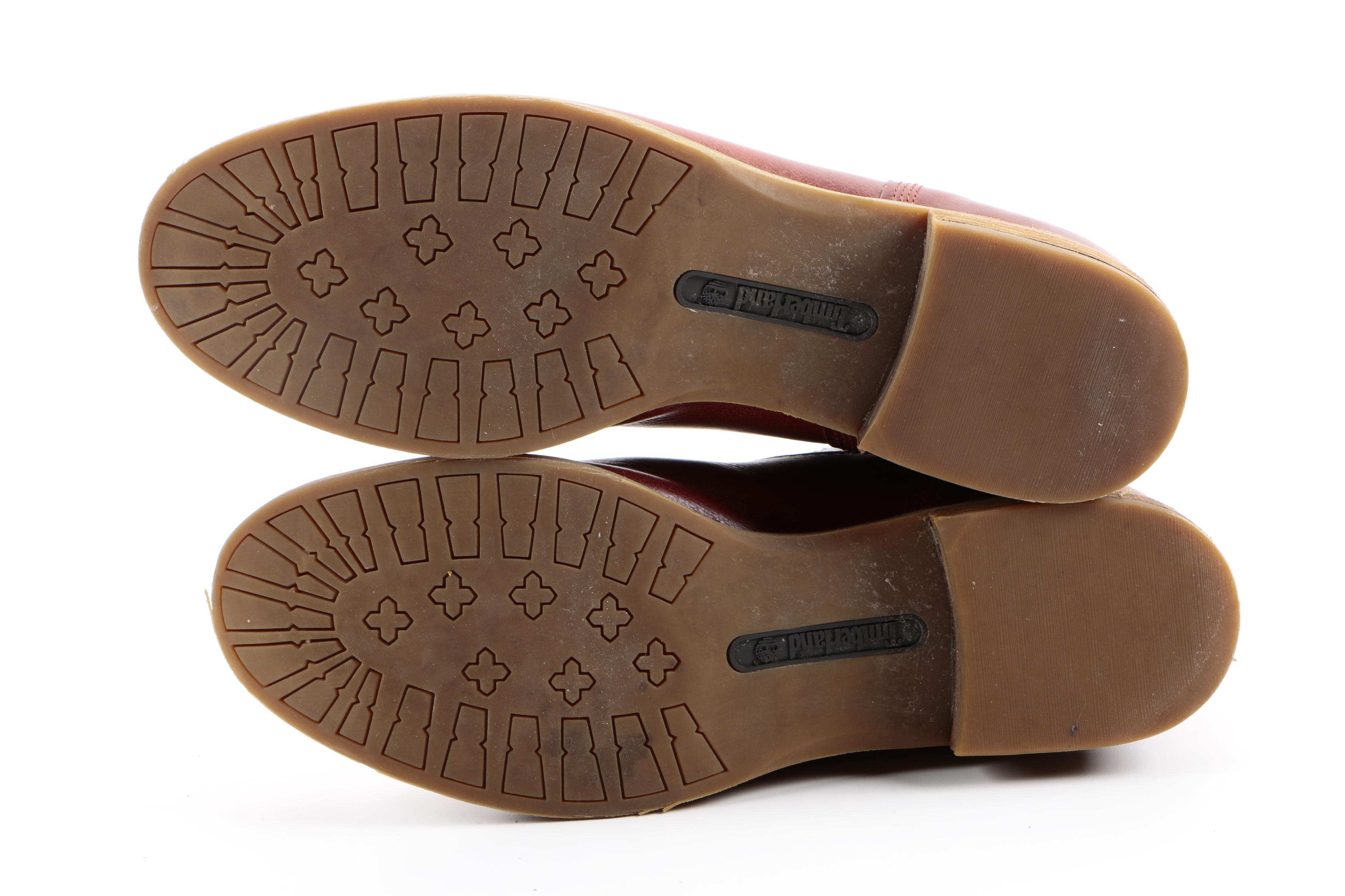 Two Pairs of Women's Timberland Boots