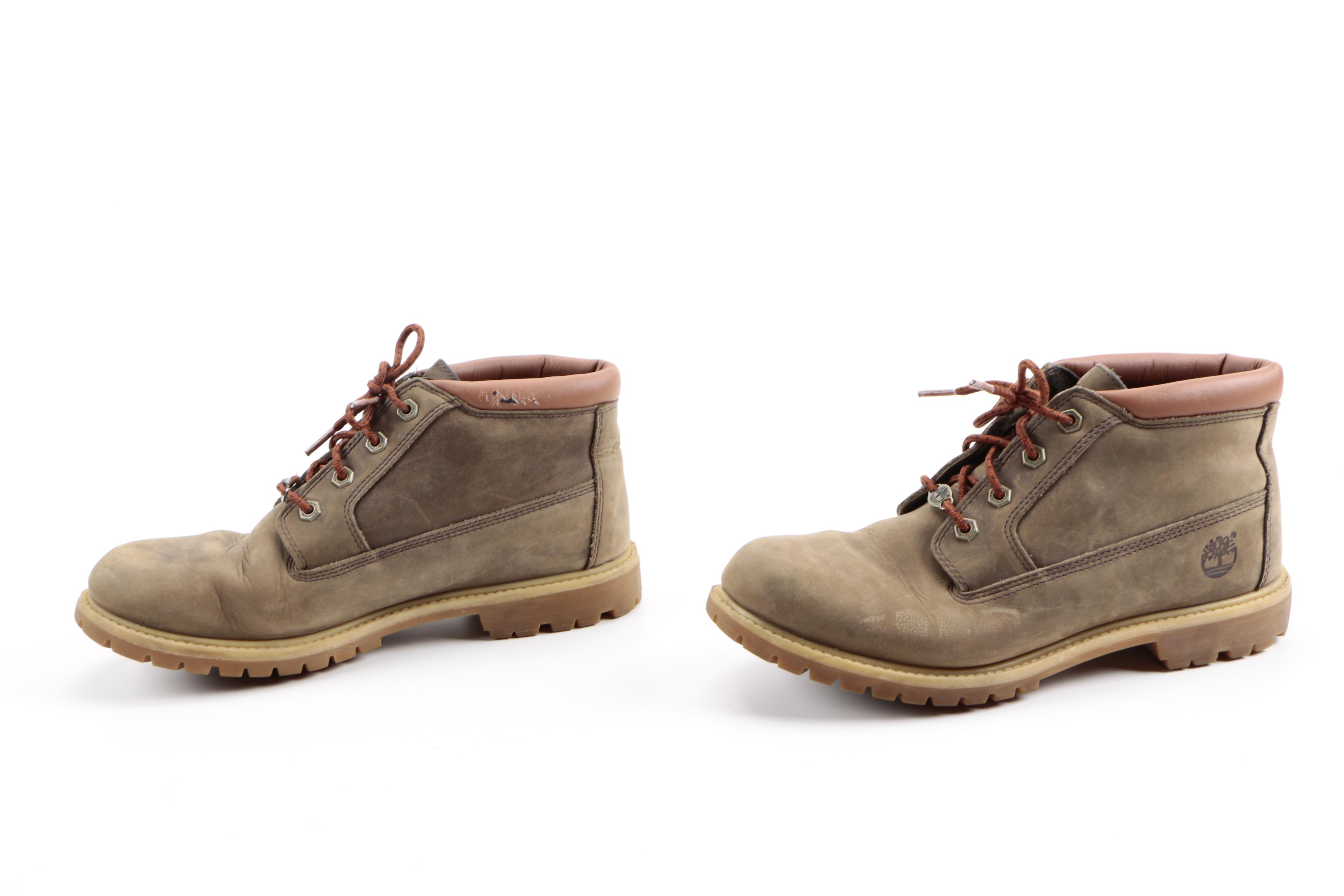 Two Pairs of Women's Timberland Boots