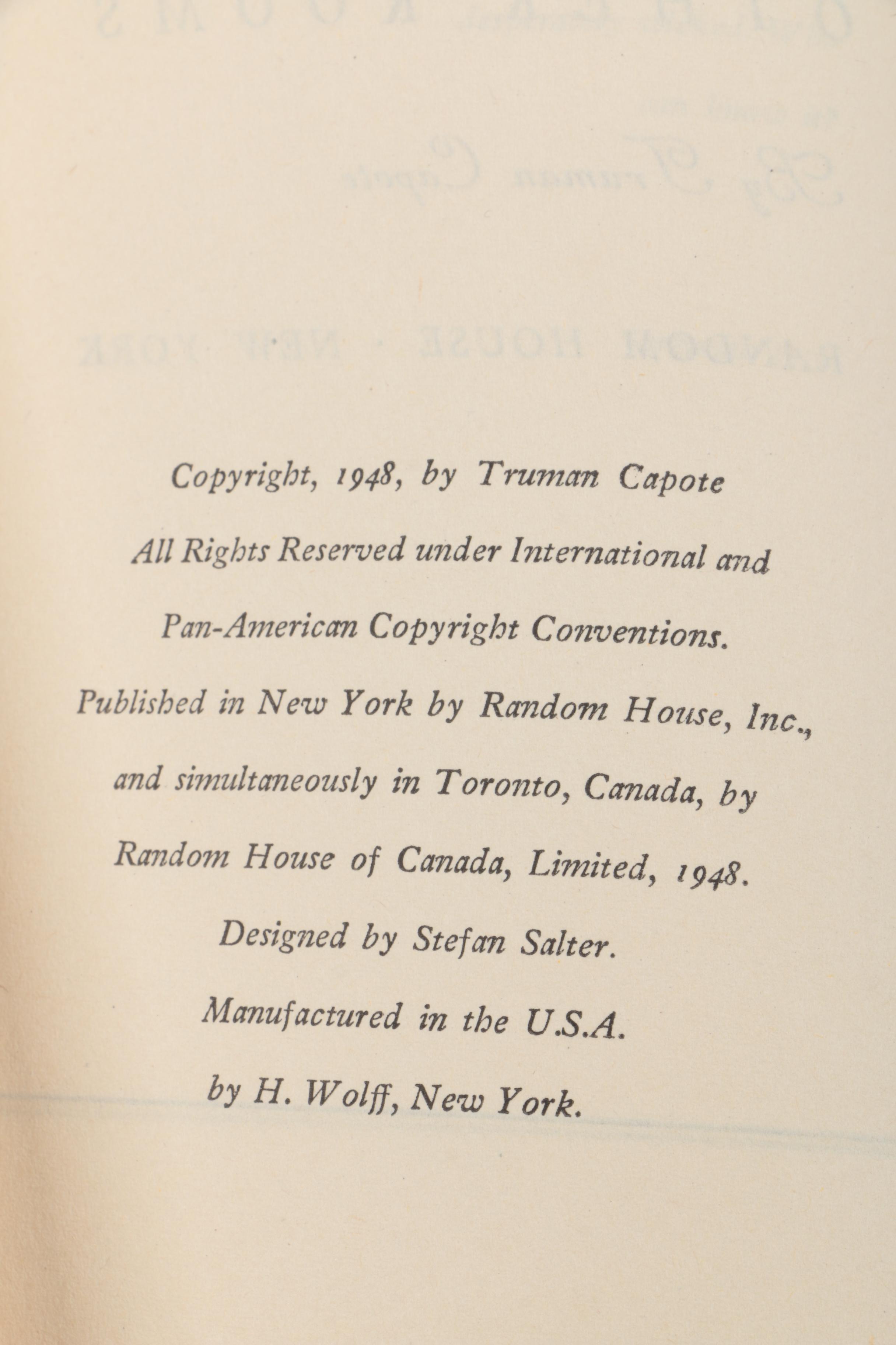 Collection of First Edition Books