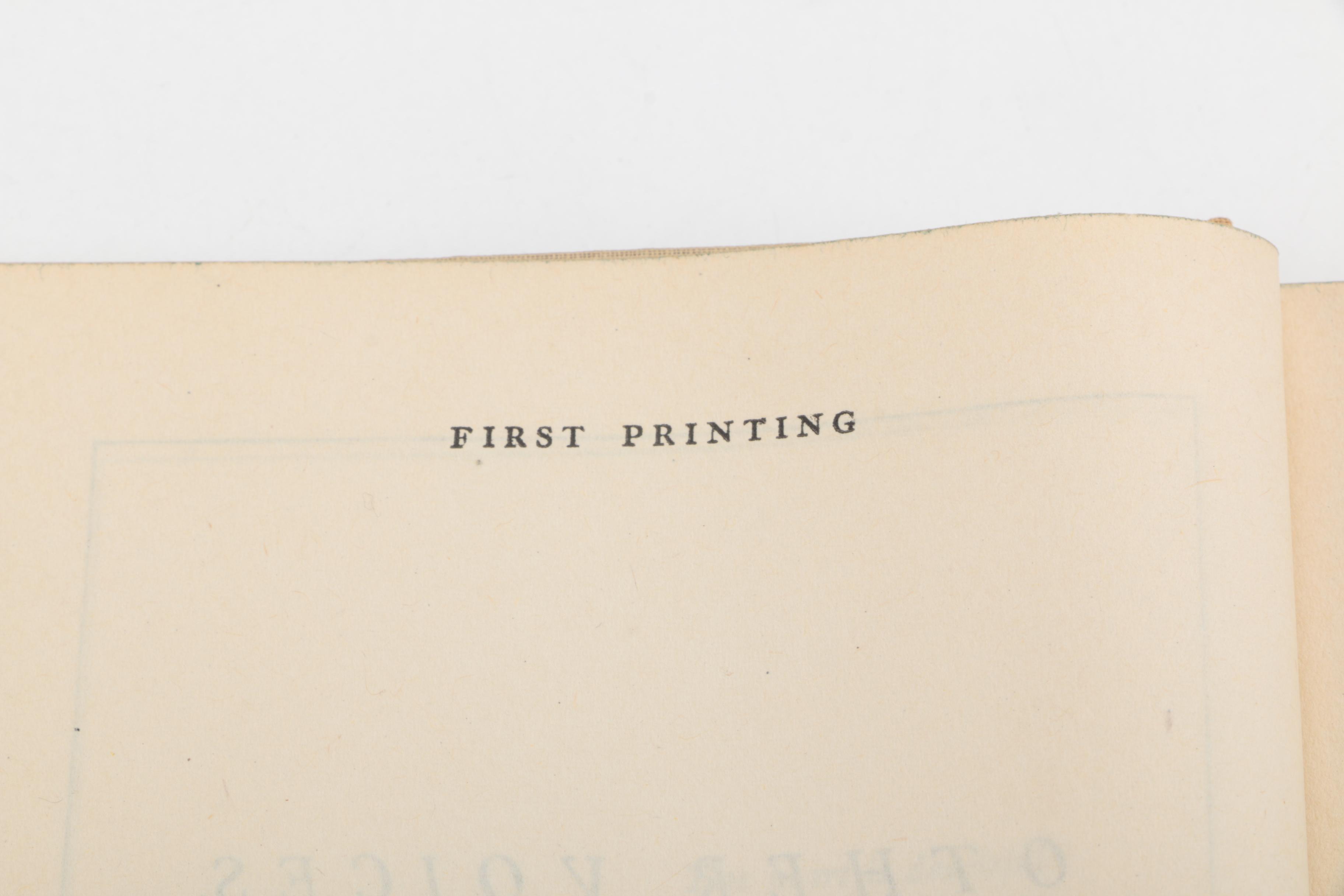 Collection of First Edition Books