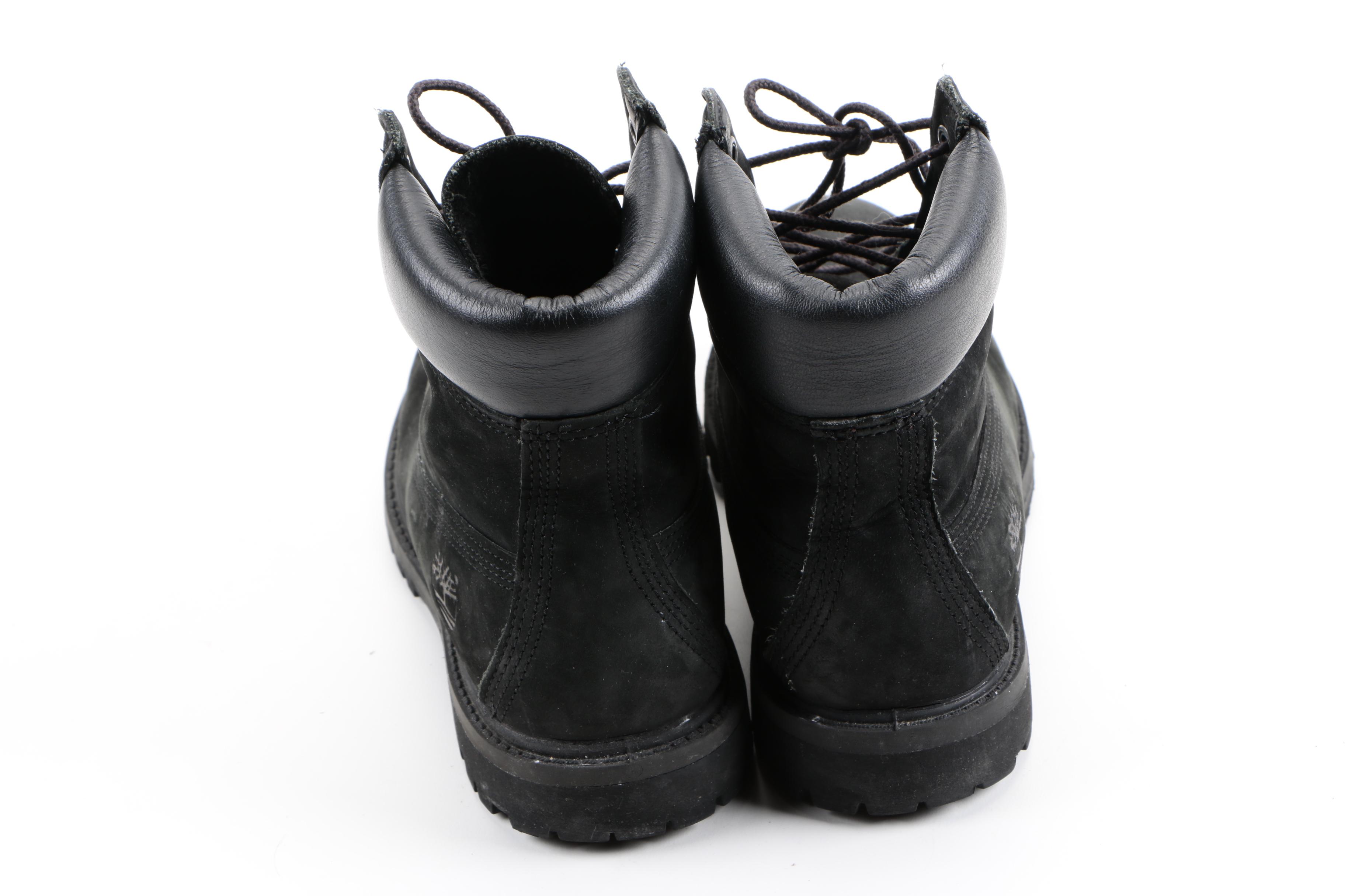 Men's Black Timberland Boots