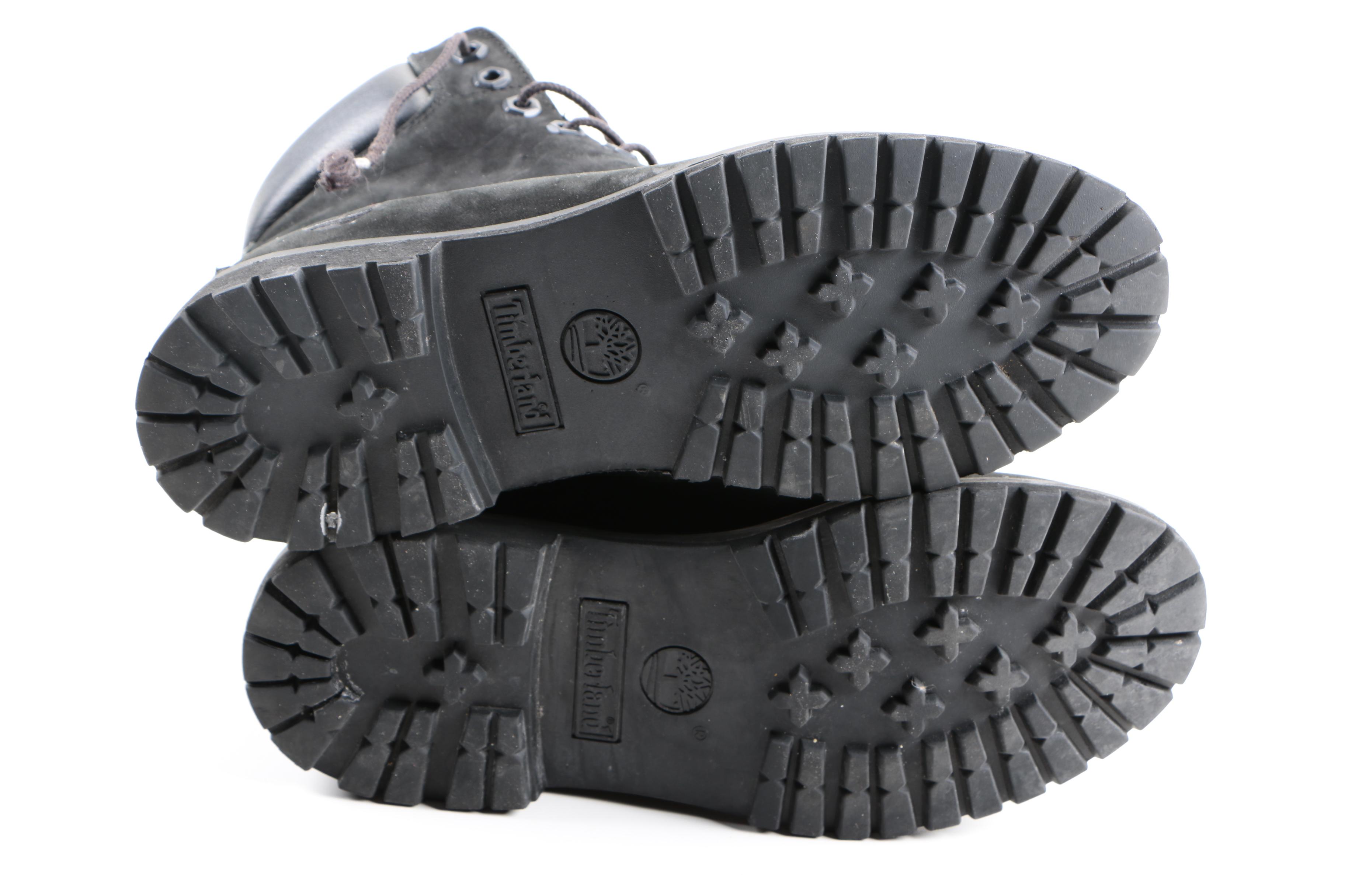 Men's Black Timberland Boots