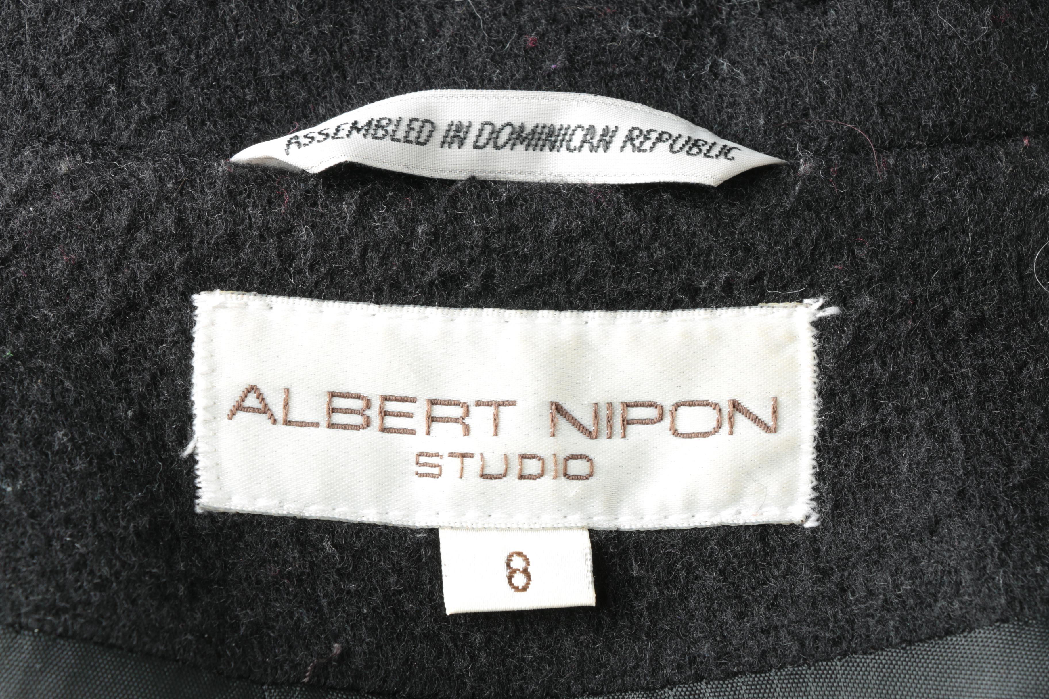 Albert Nipon Studio Wool Coat