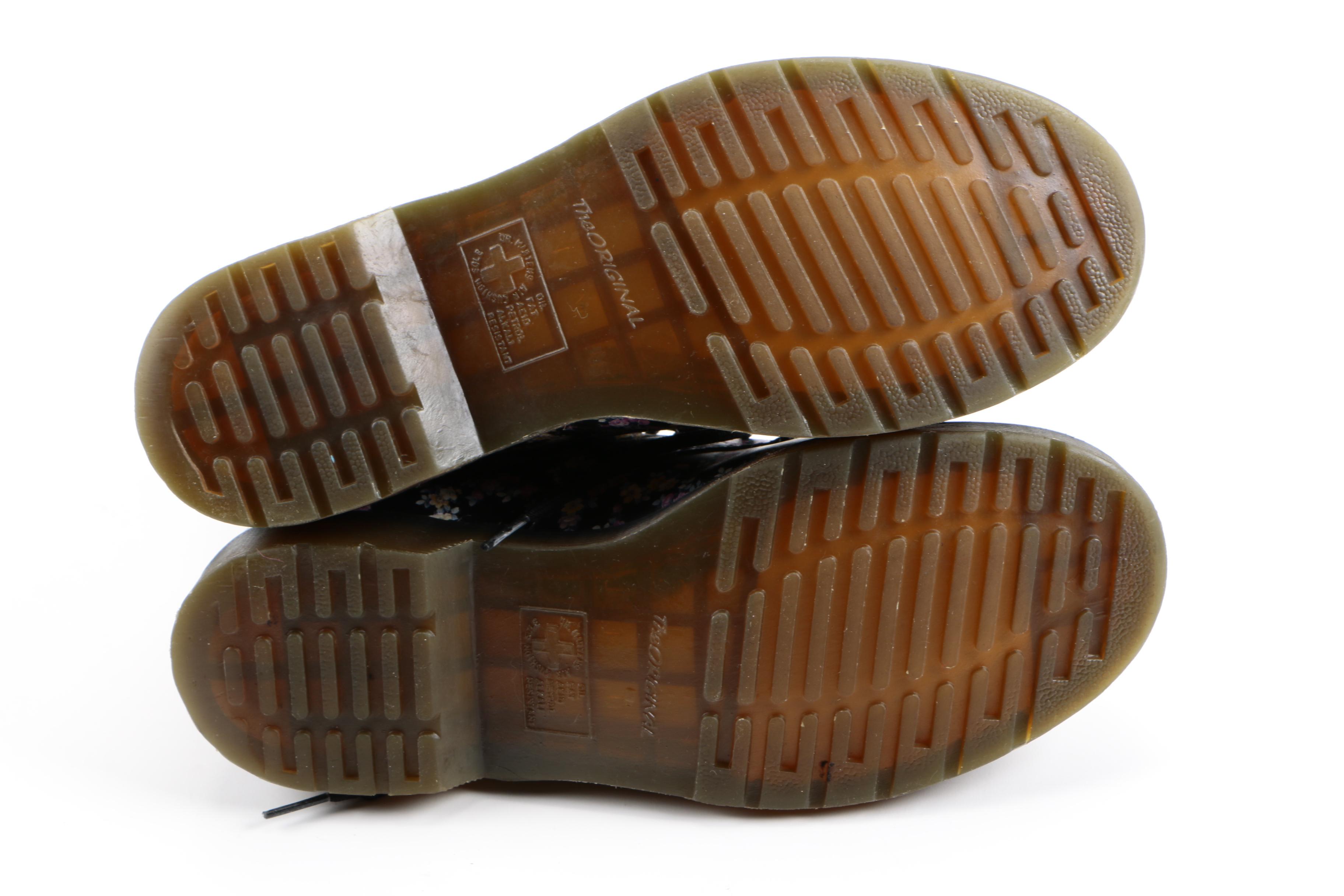 Doc Marten Floral Print Boots