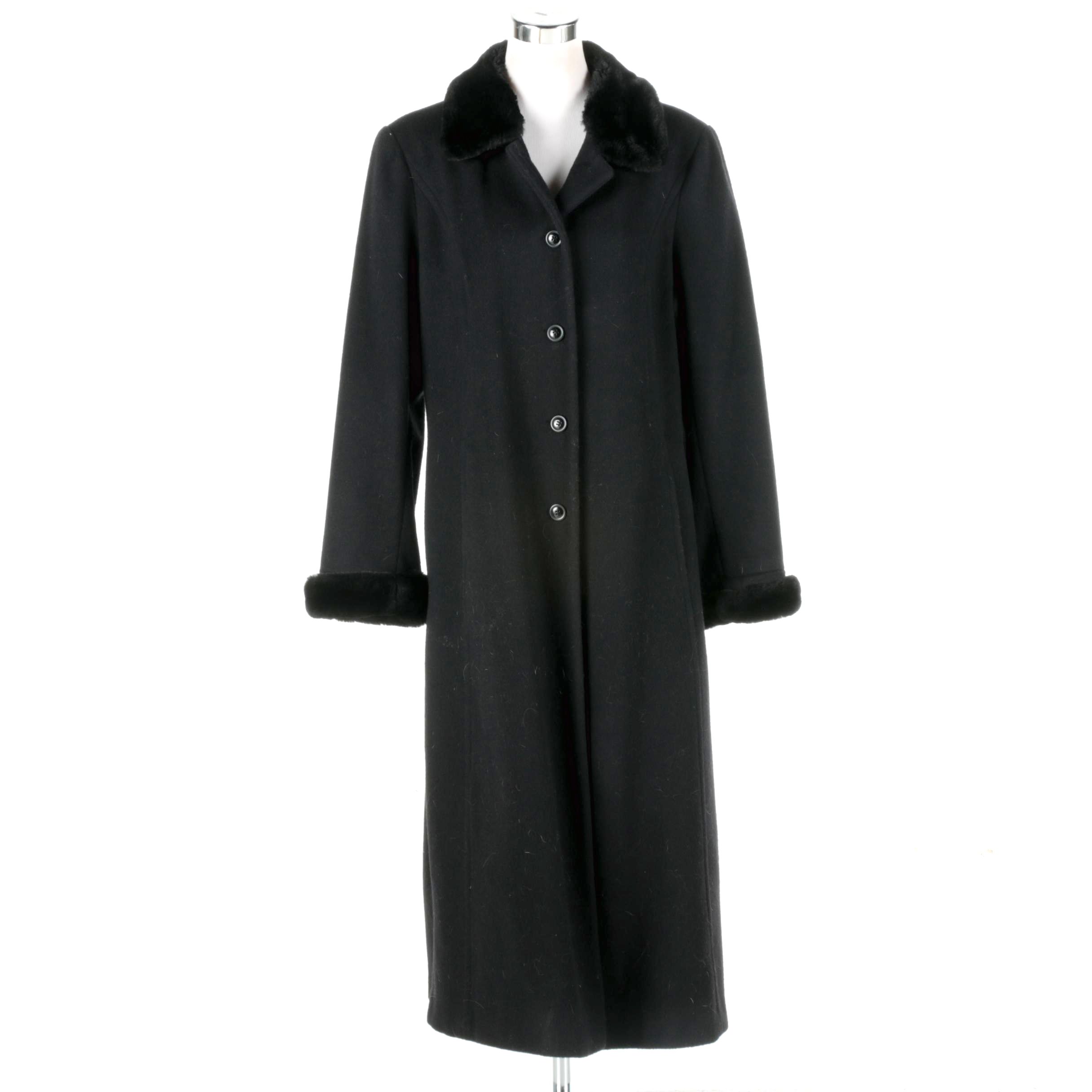 Albert Nipon Studio Wool Coat