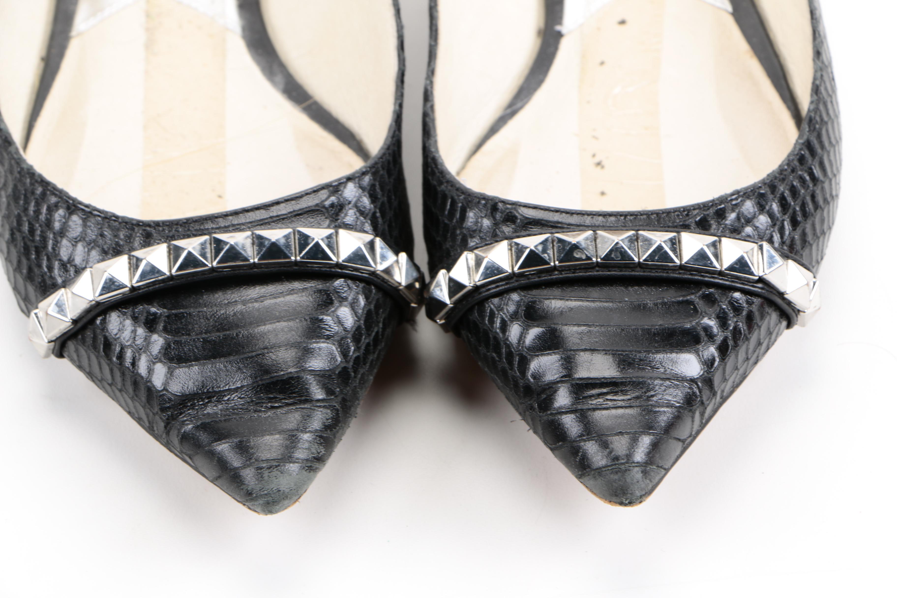 Vince Camuto Clutch and Michael Kors Flats