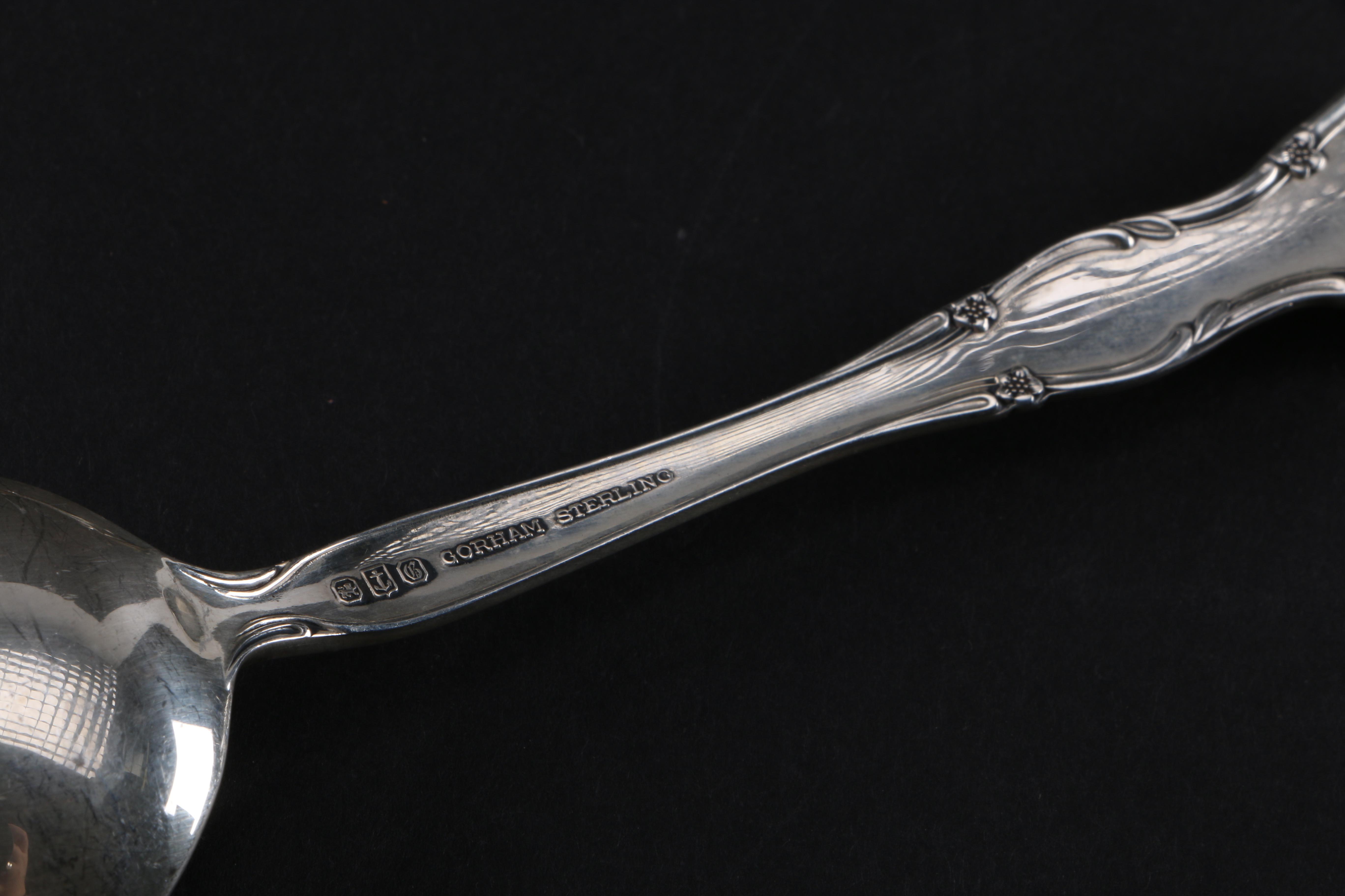 Gorham "Rose Tiara" Sterling Silver Flatware Set