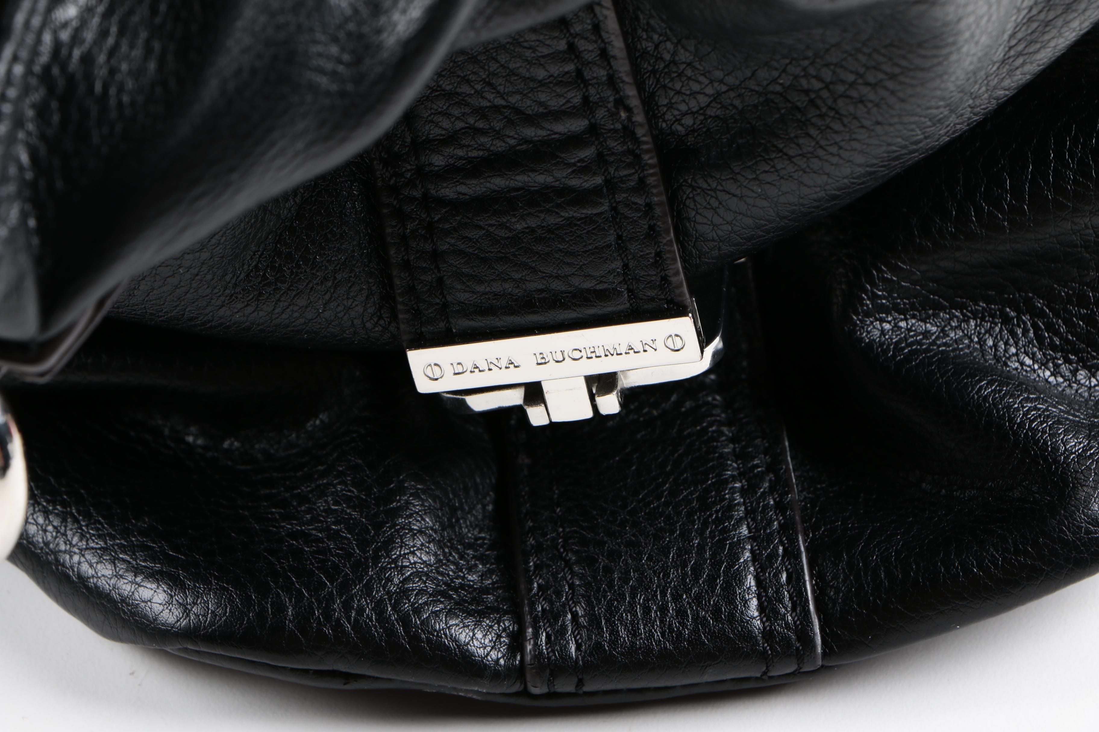 Faux Leather Computer Bag and Two Totes