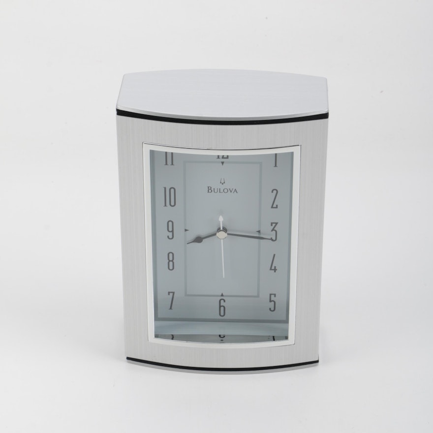 Bulova Desk Clock and Picture Frame
