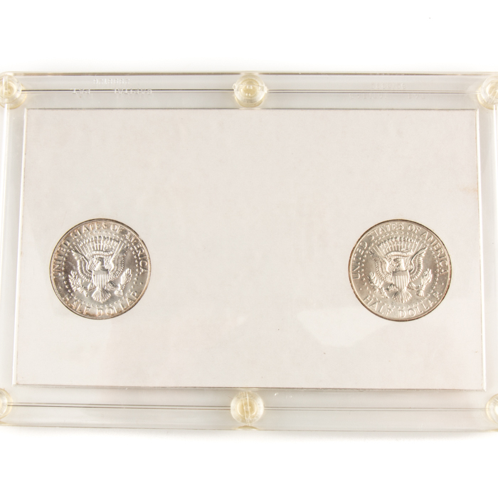 1964 John F. Kennedy Half Dollar Commemorative Set