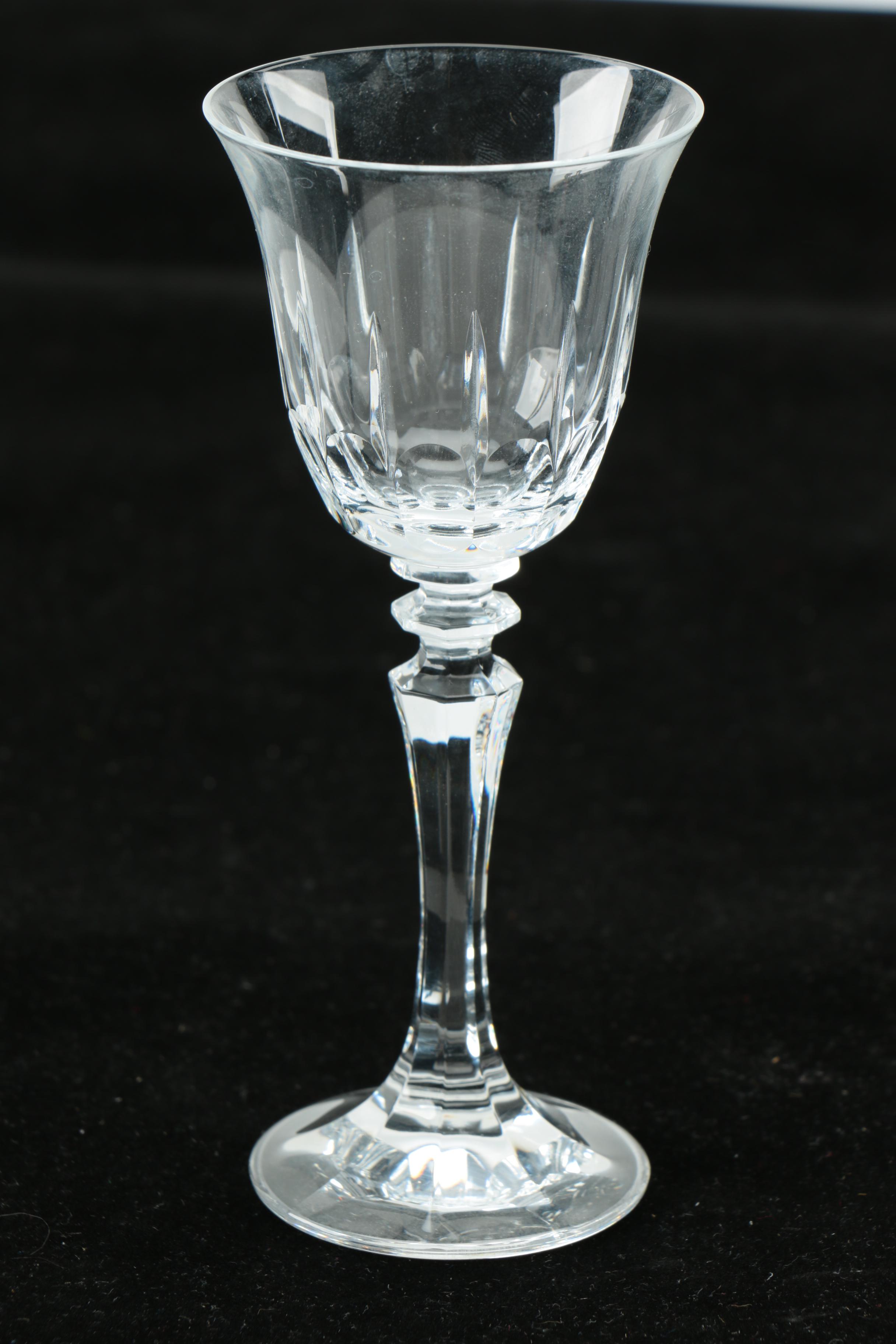 Waterford Crystal "Lismore" Champagne Flutes with Additional Stemware