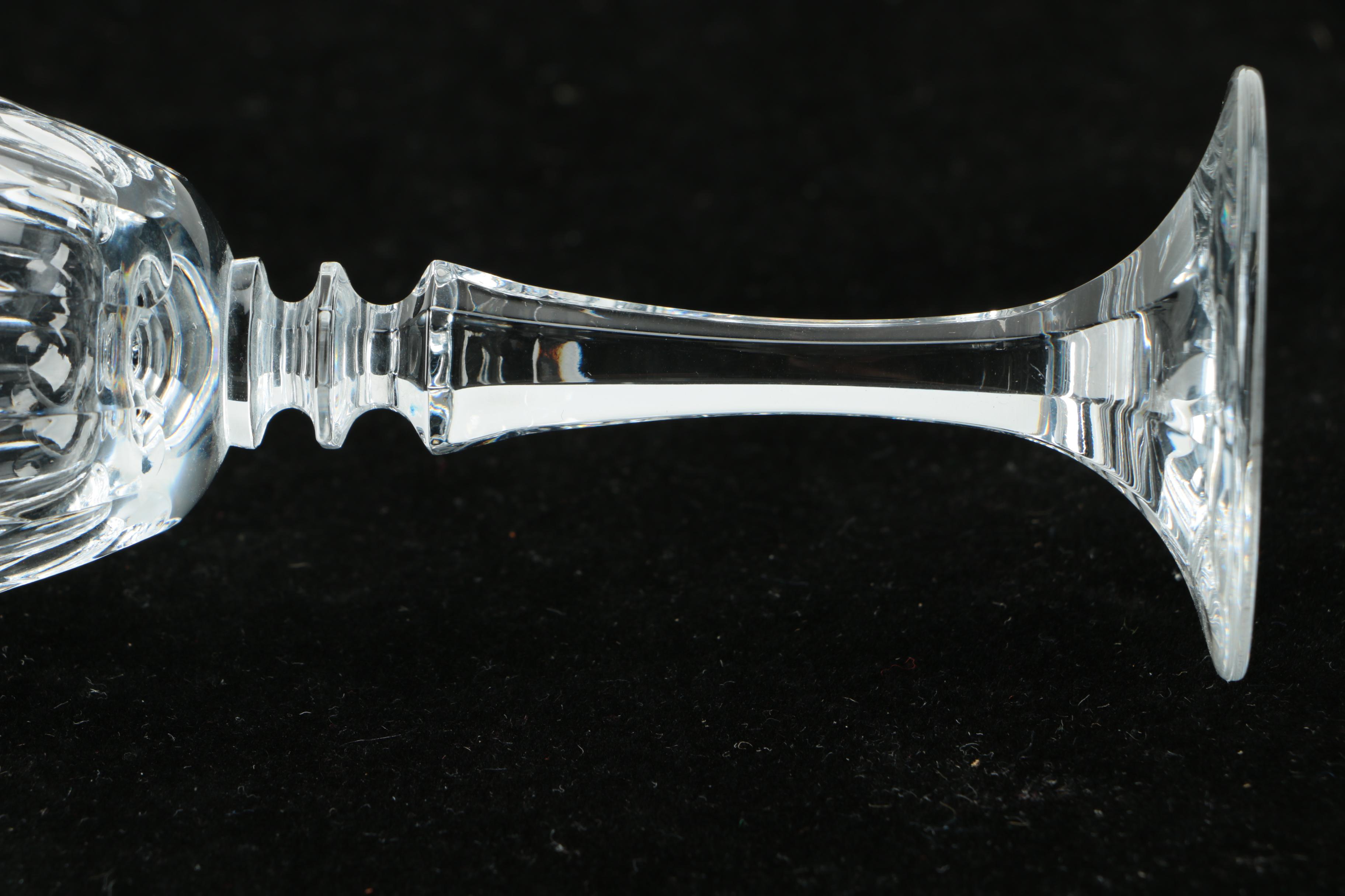 Waterford Crystal "Lismore" Champagne Flutes with Additional Stemware