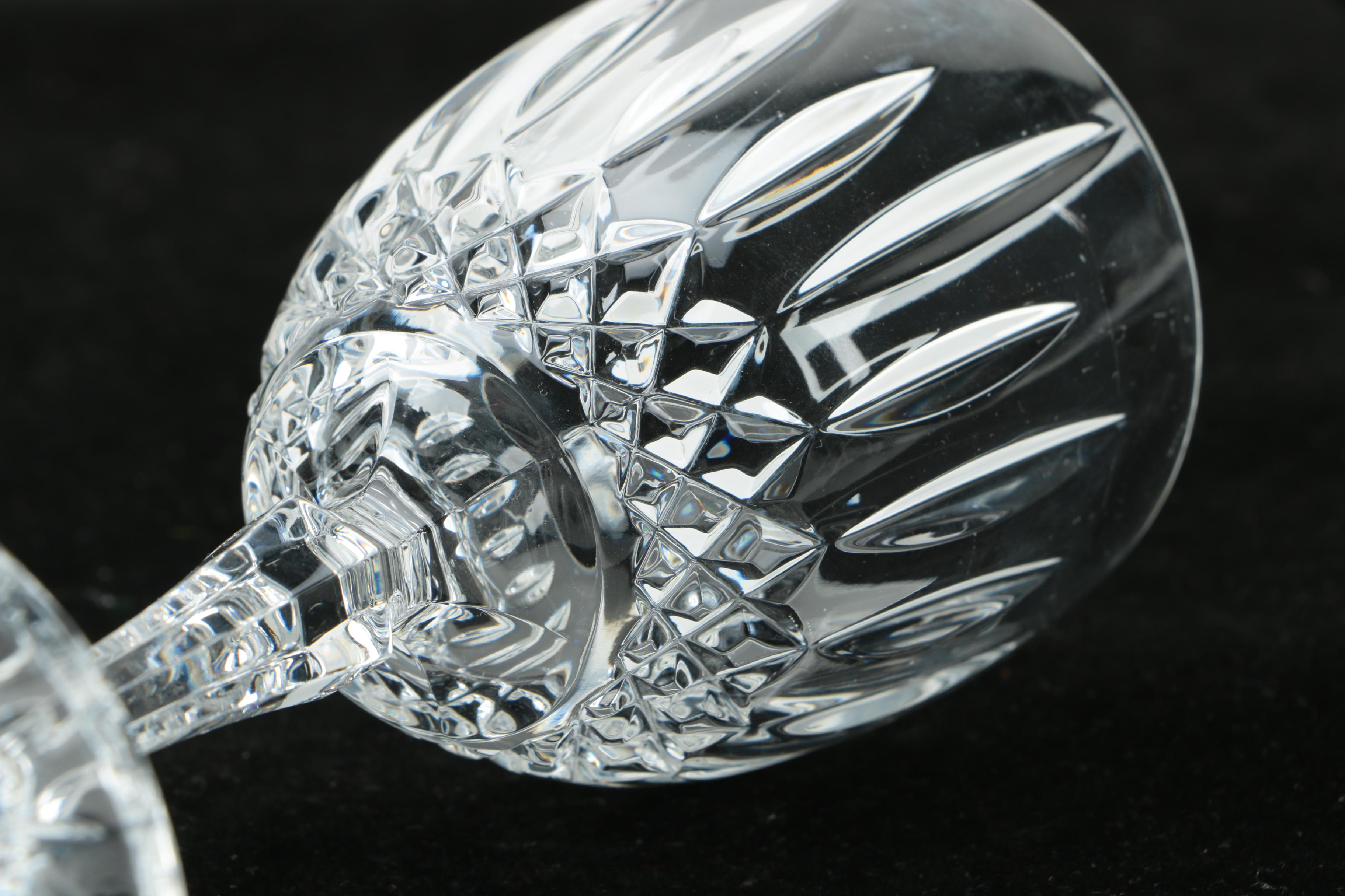 Waterford Crystal "Lismore" Champagne Flutes with Additional Stemware