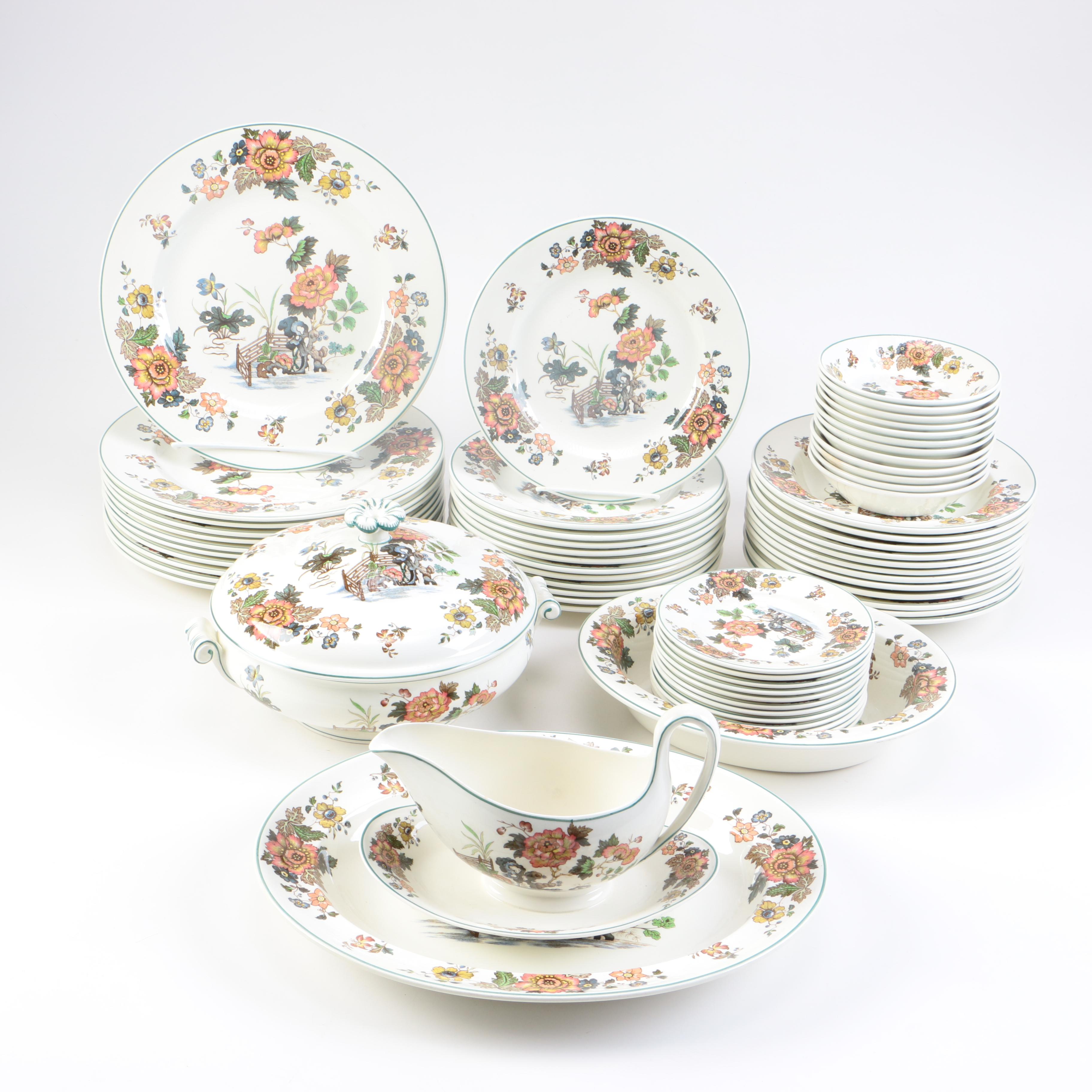 Wedgewood "Eastern Flowers" Tableware