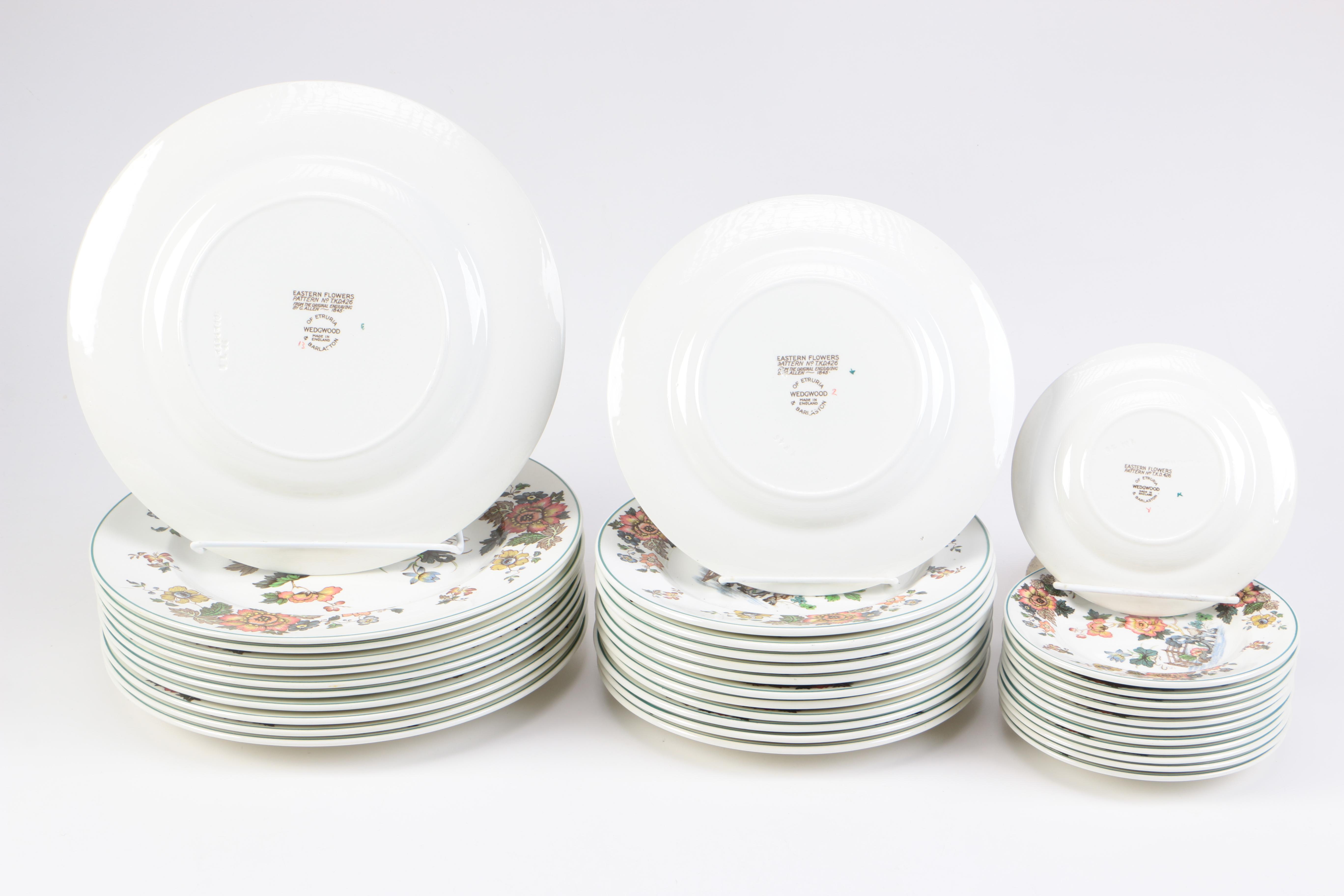 Wedgewood "Eastern Flowers" Tableware